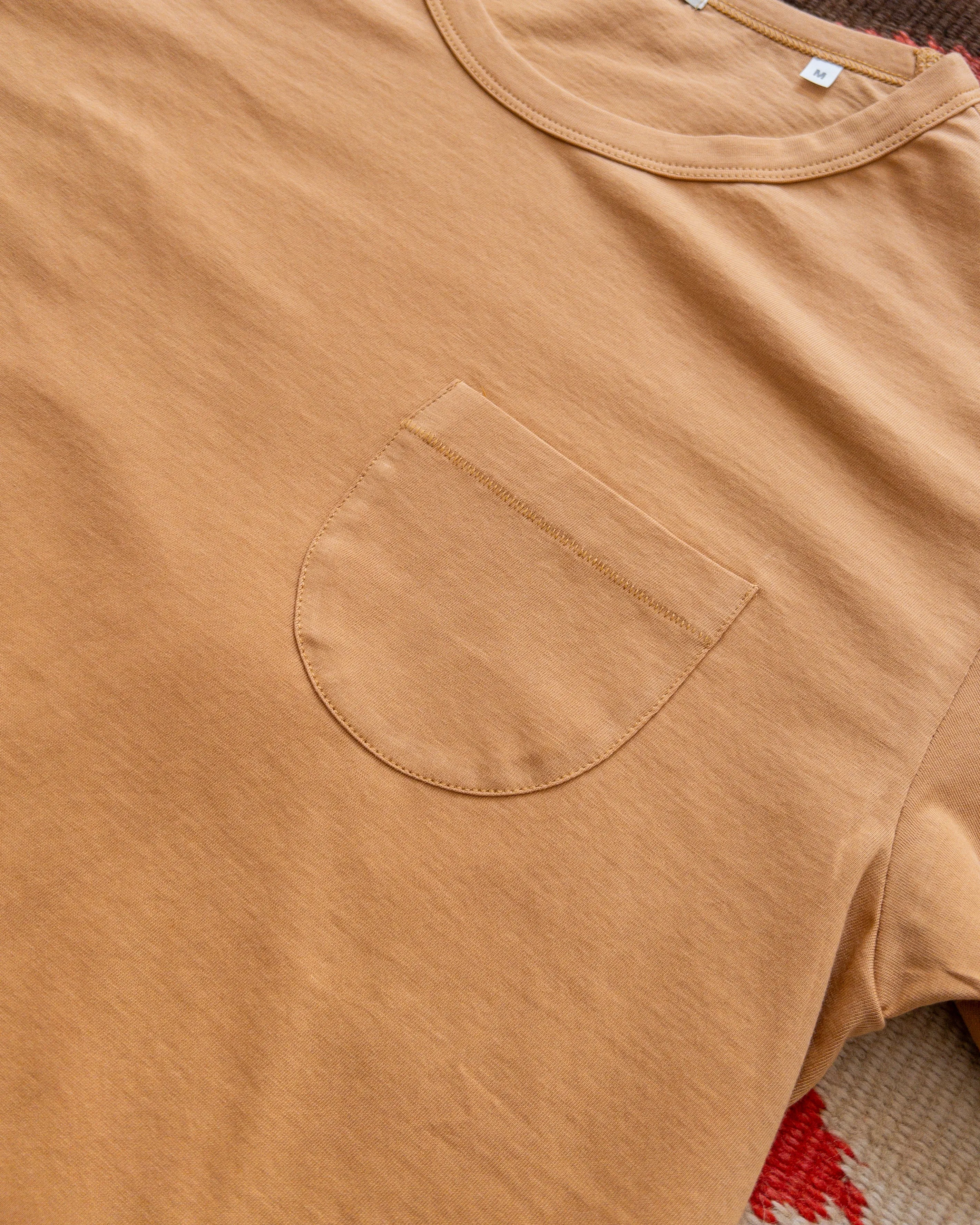 Tubular Pocket Tee Shirt - Apricot sold by Wythe NY product image thumbnail 2