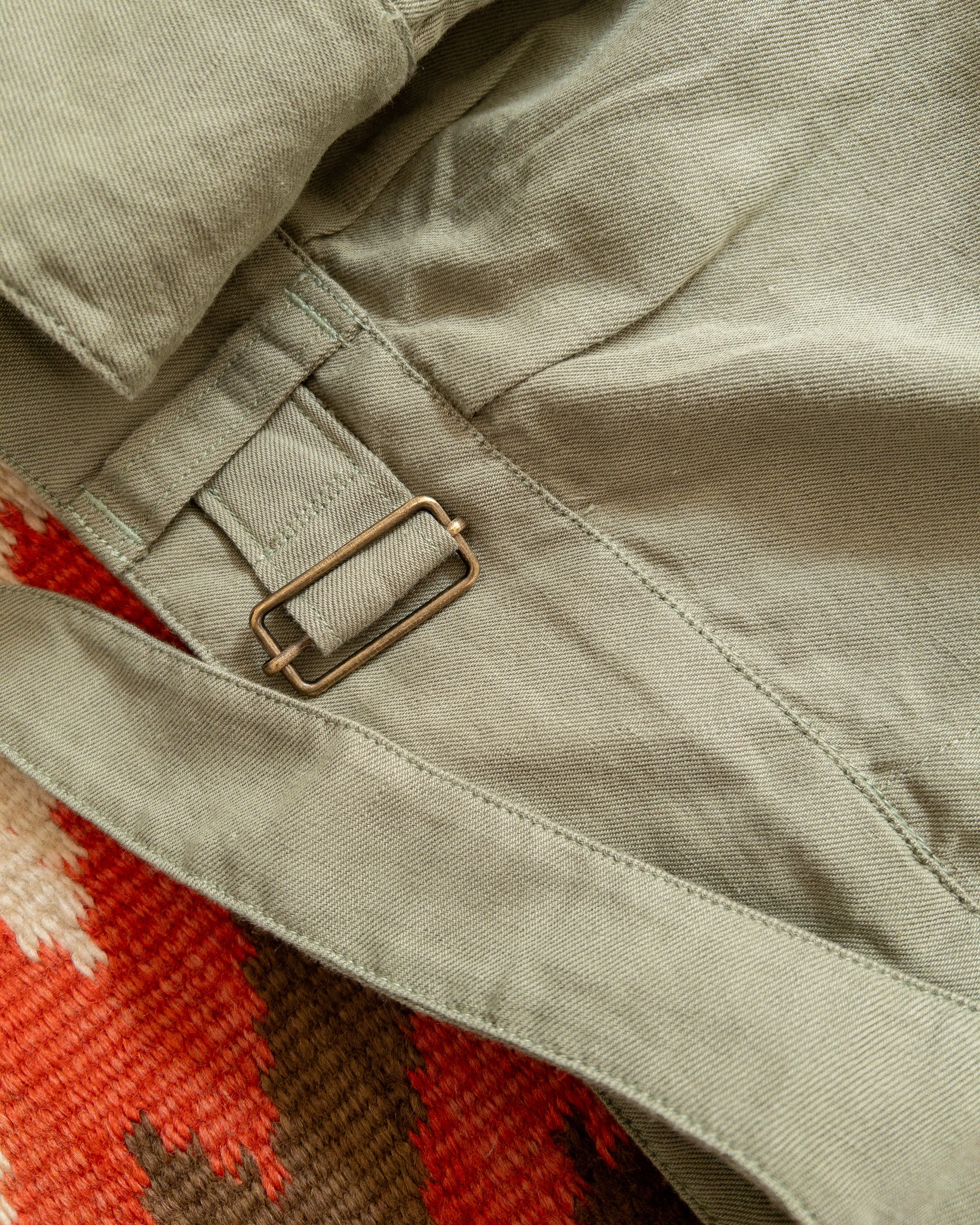 Cotton/Linen Twill Daytripper Jacket - Faded Olive sold by Wythe NY product image thumbnail 4