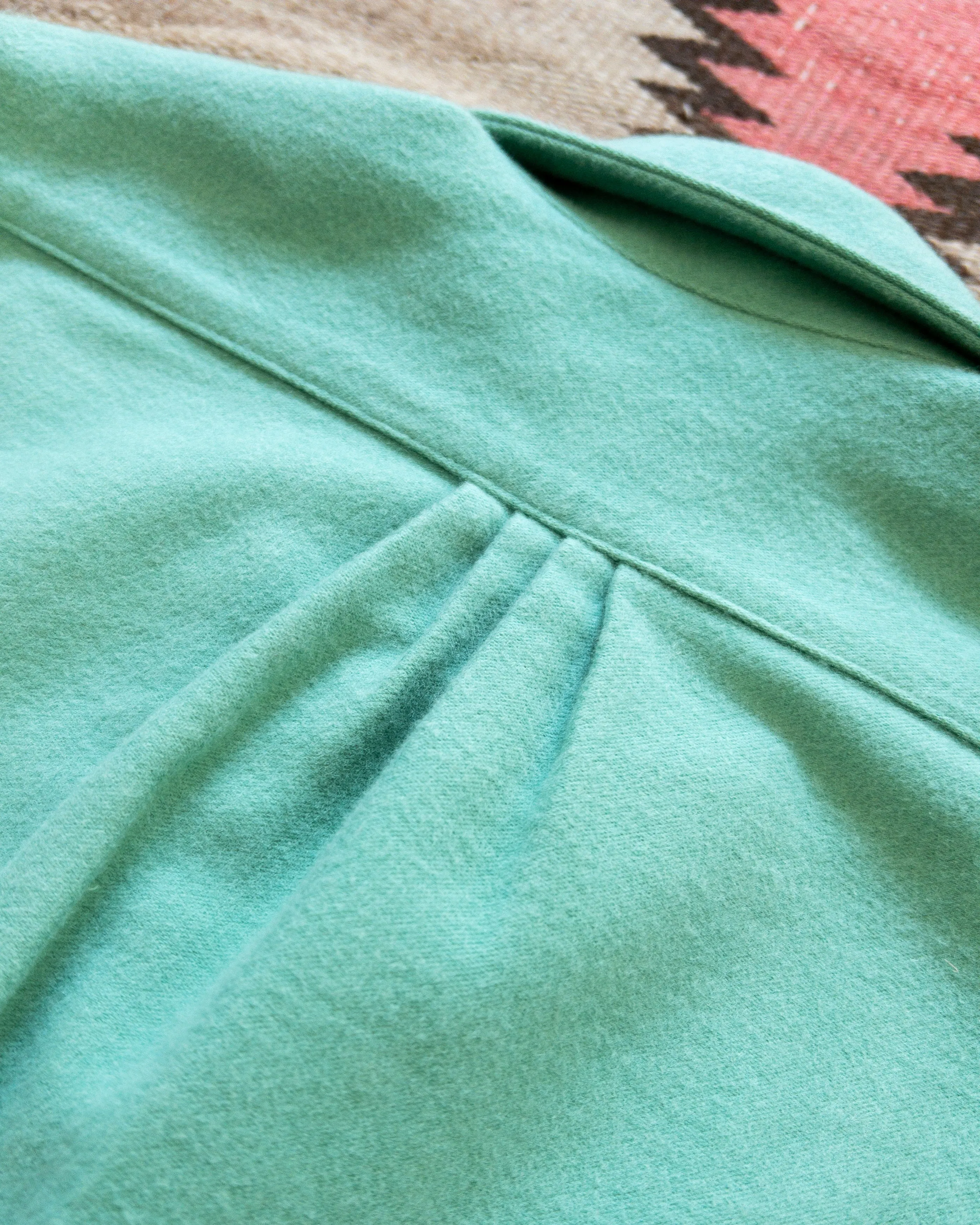 Moleskin Pearlsnap Shirt - Wintergreen sold by Wythe NY product image thumbnail 4