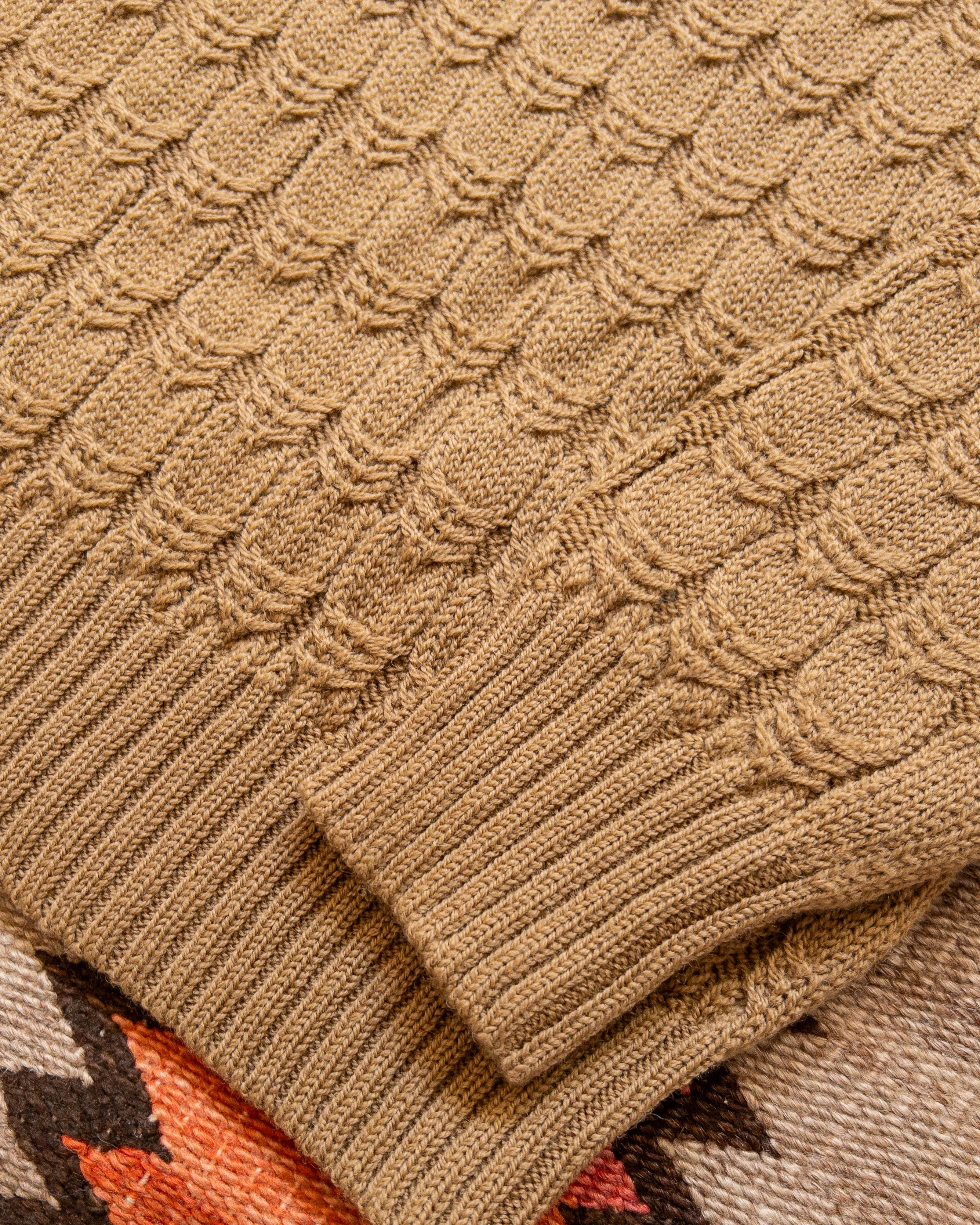 Highland Cableknit Sweater - Fool's Gold sold by Wythe NY product image thumbnail 3