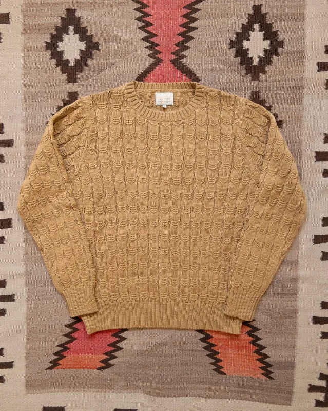 Highland Cableknit Sweater - Fool's Gold sold by Wythe NY