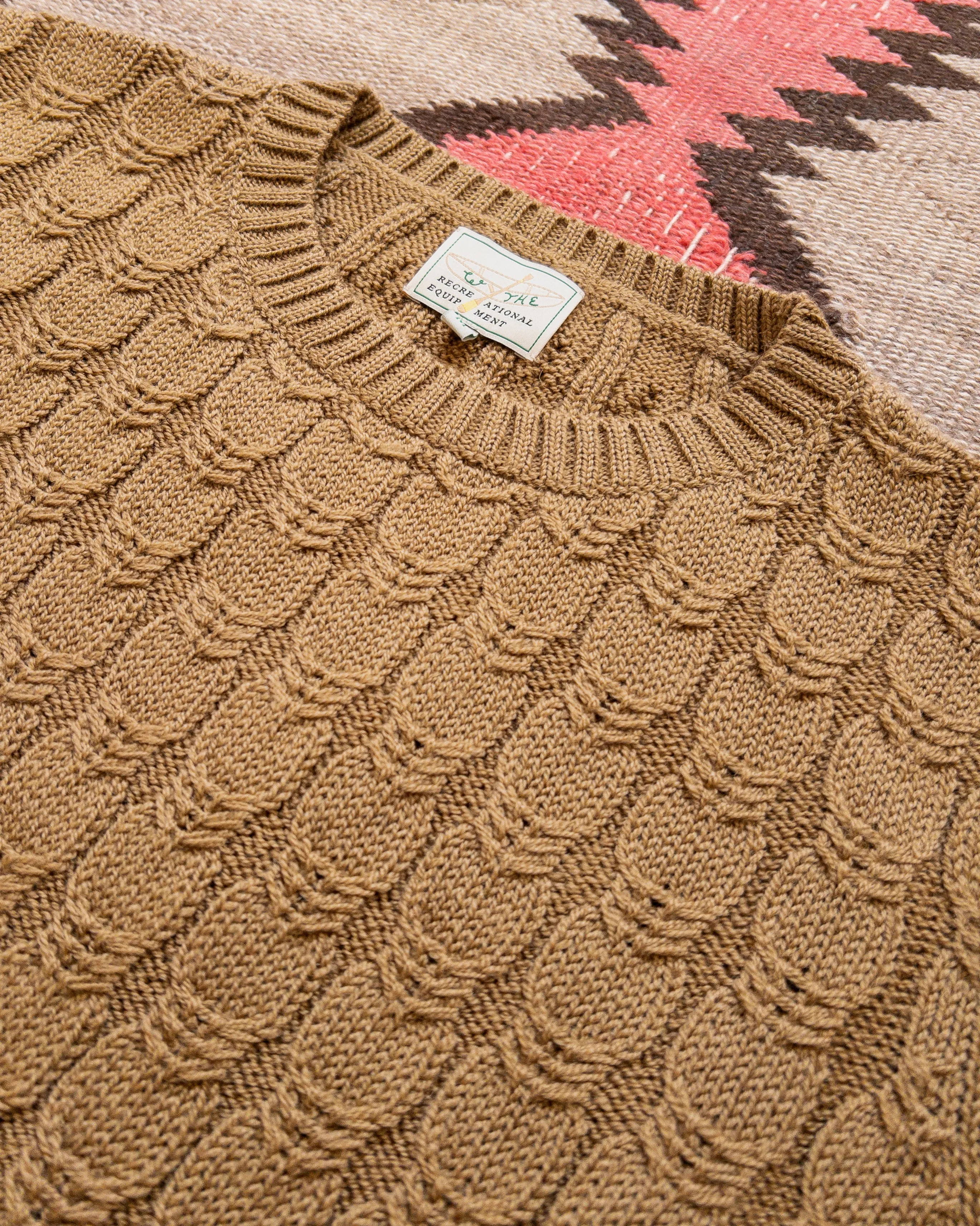 Highland Cableknit Sweater - Fool's Gold sold by Wythe NY product image thumbnail 2