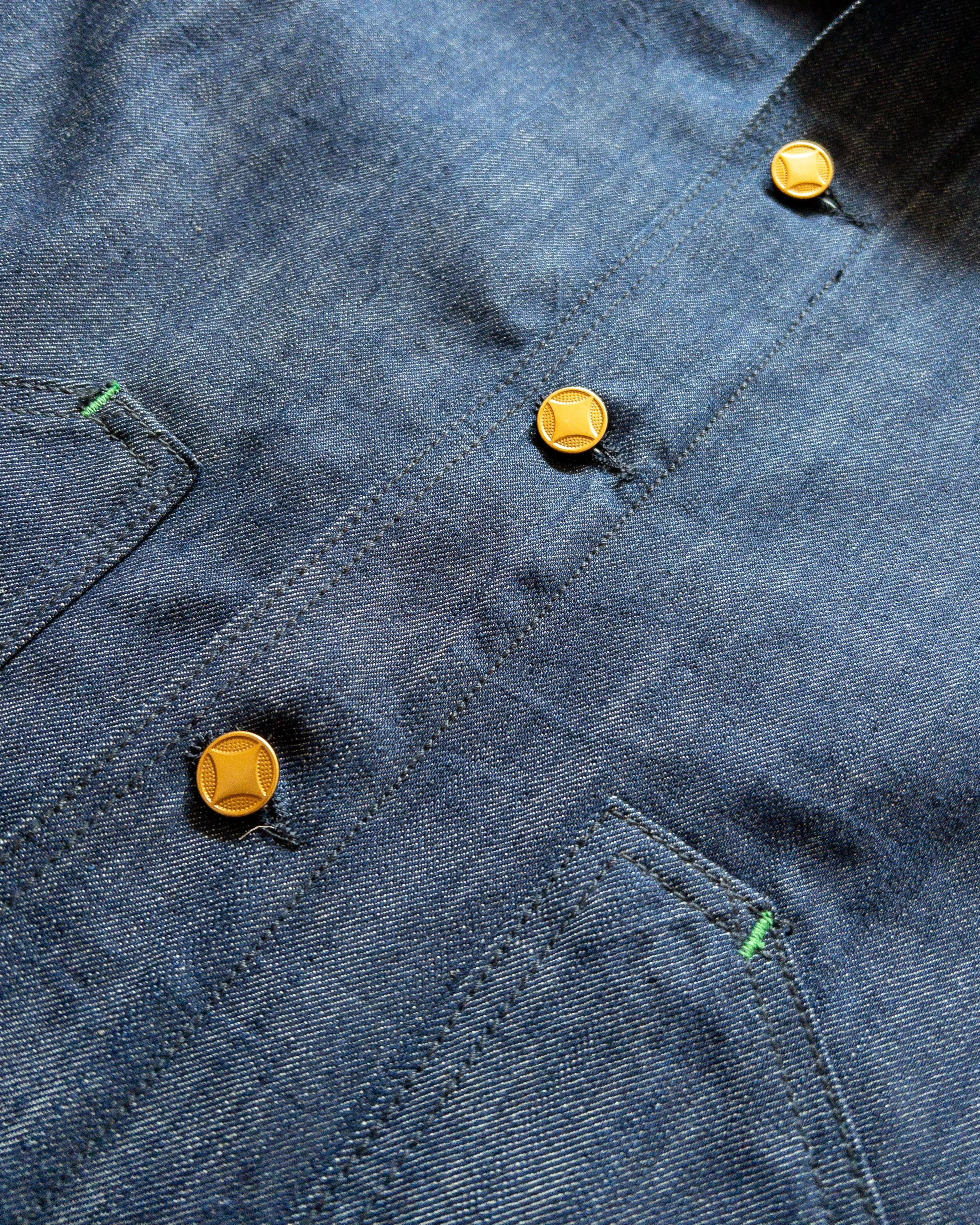 Blanket-Lined Denim Buckaroo Jacket sold by Wythe NY product image thumbnail 5