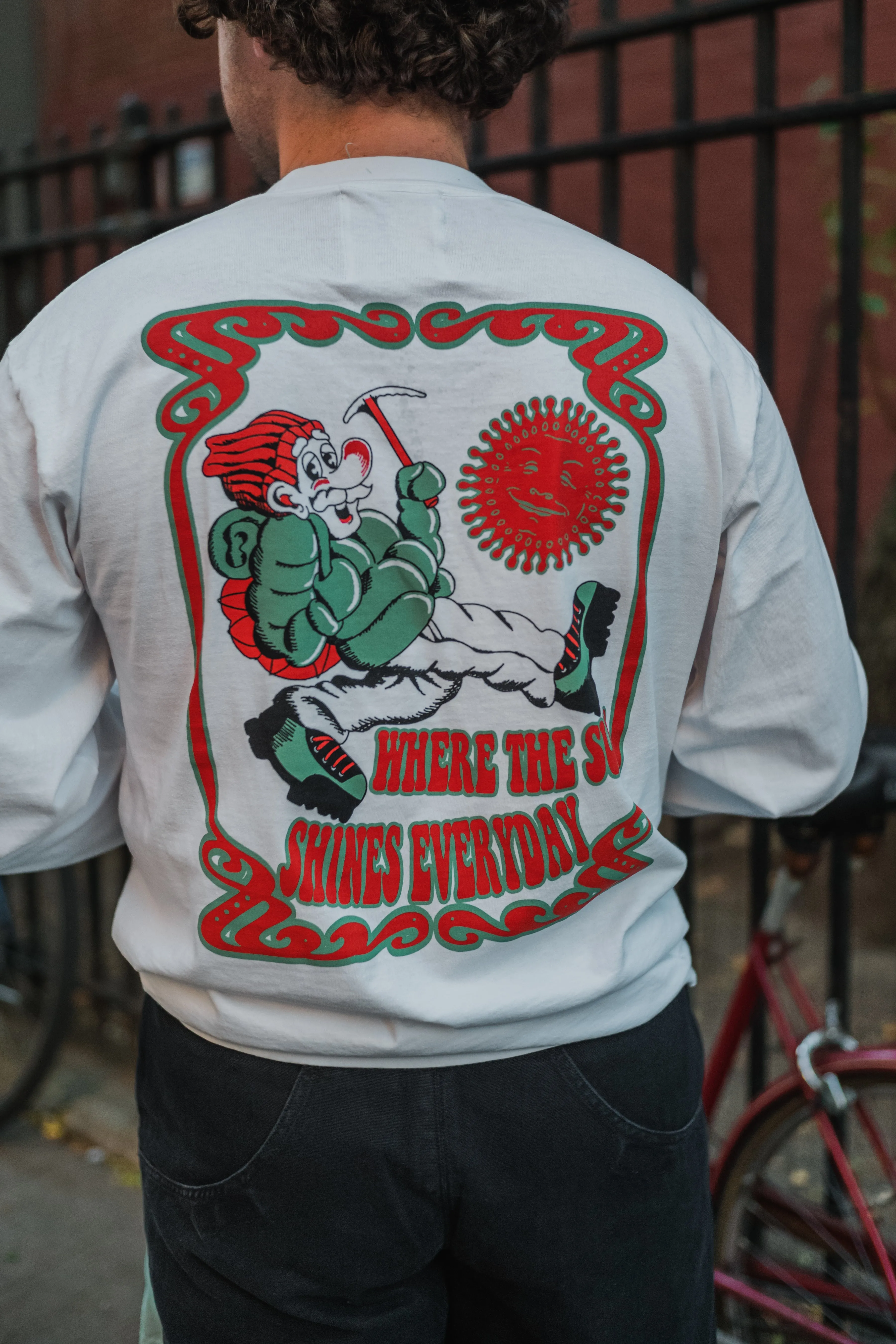 Longsleeve Sunshine Tee sold by Wythe NY product image thumbnail 5