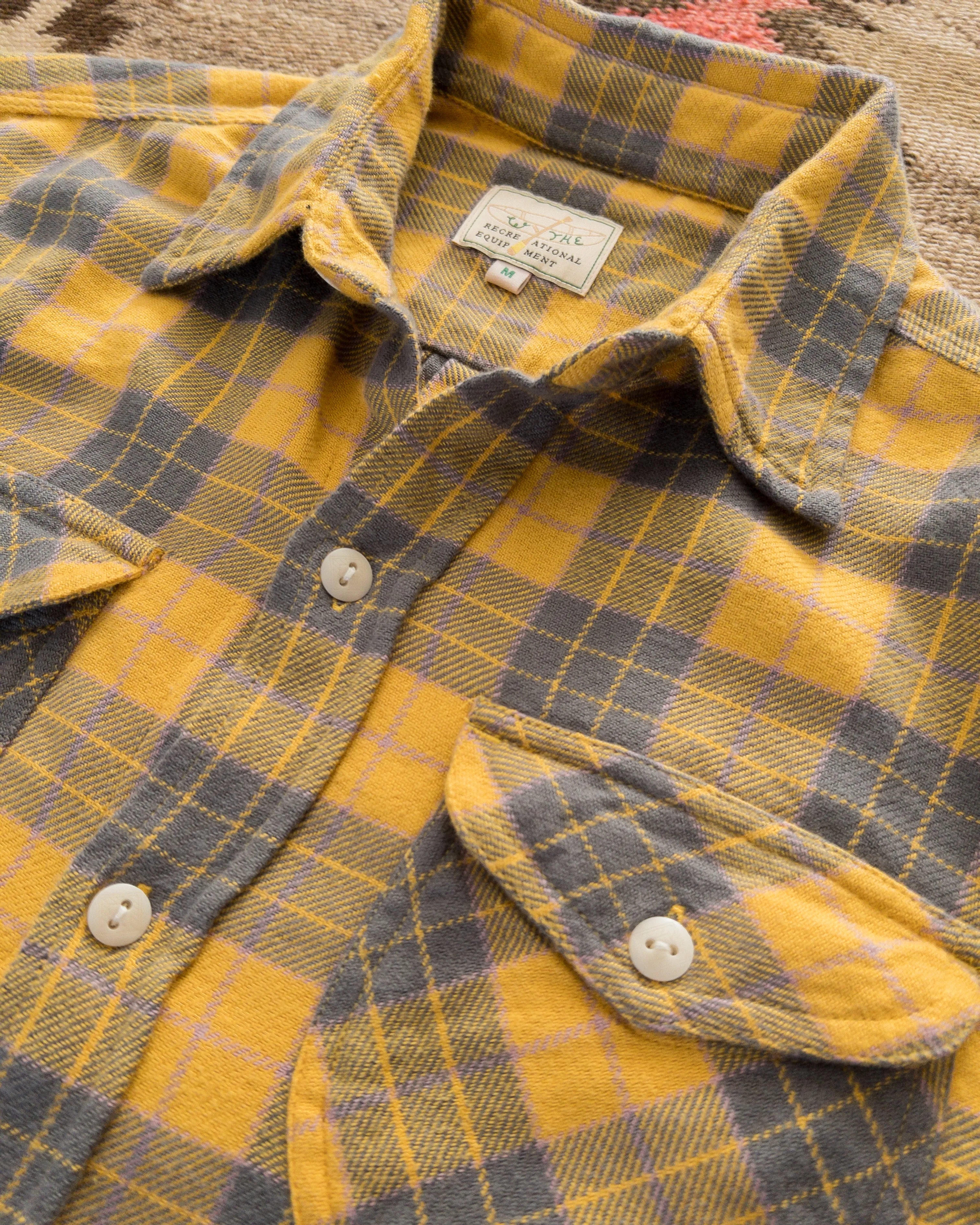 Washed Flannel Workshirt - Daybreak sold by Wythe NY product image thumbnail 2
