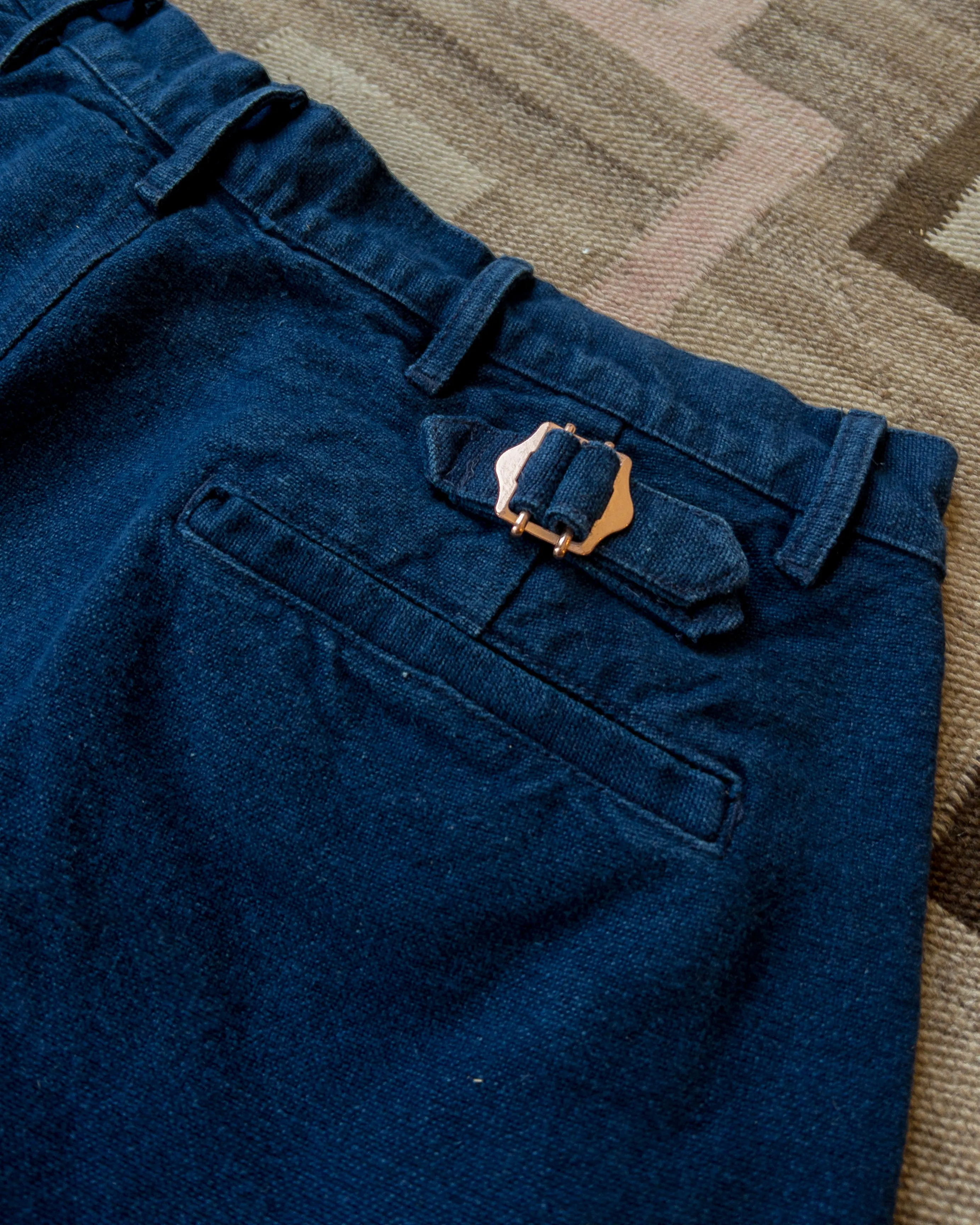 Rustic Plainweave Chino - Indigo sold by Wythe NY product image thumbnail 2