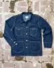 Denim Barn Jacket - Rinsed Indigo sold by Wythe NY