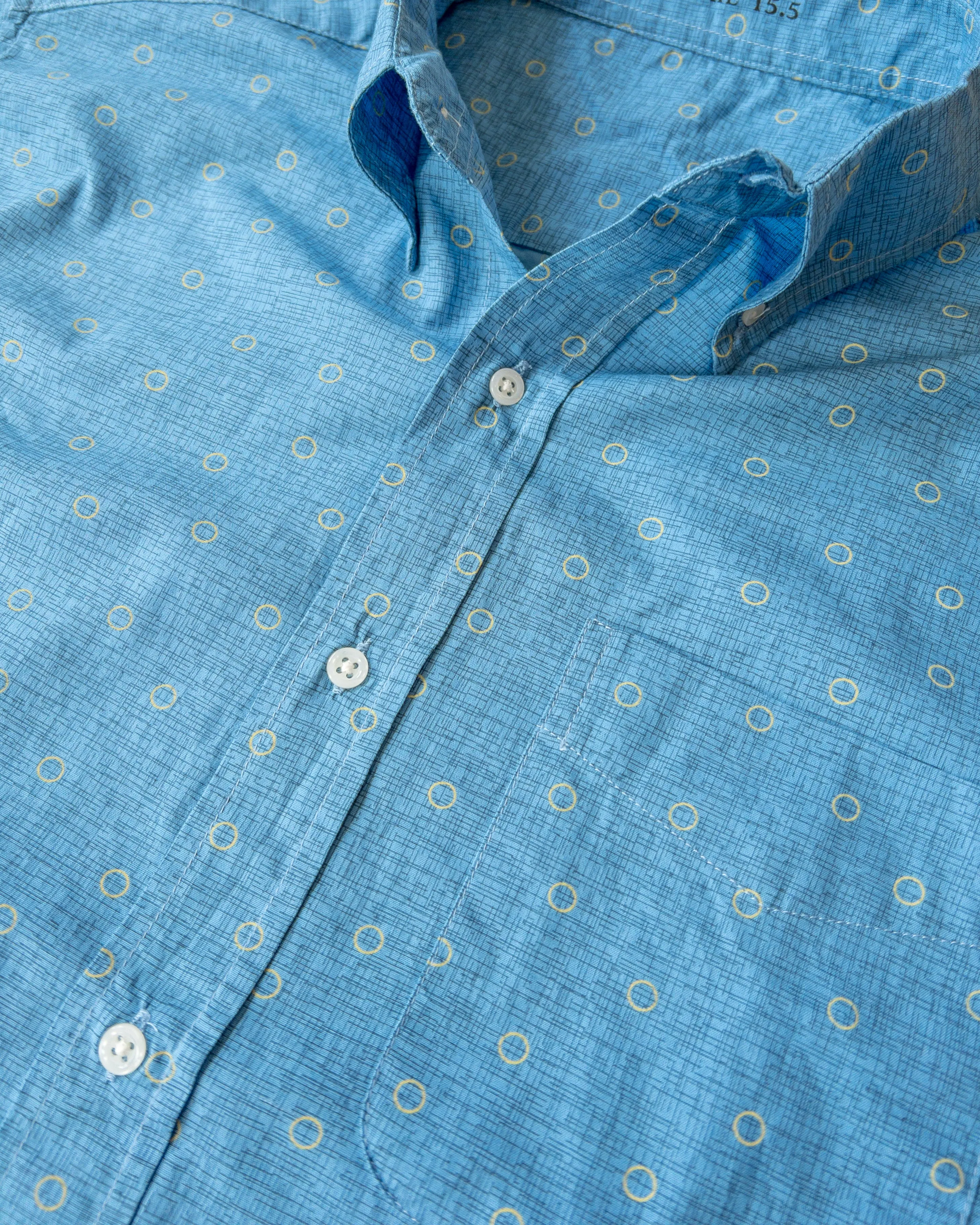 Outfield Print Button Down Shirt sold by Wythe NY product image thumbnail 2