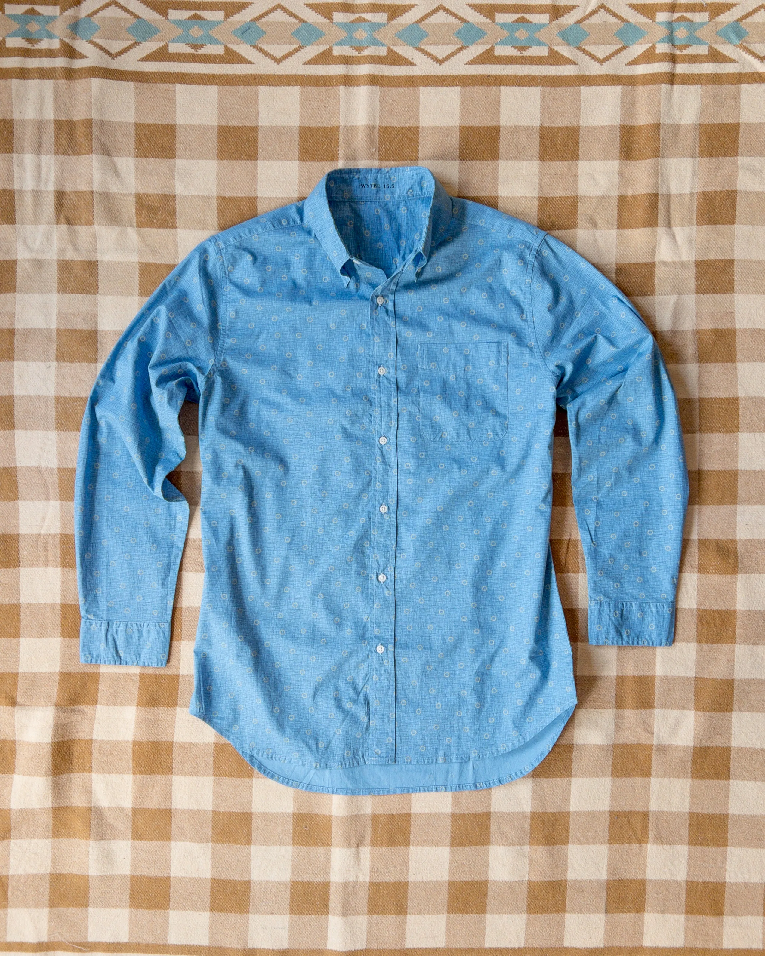 Outfield Print Button Down Shirt sold by Wythe NY