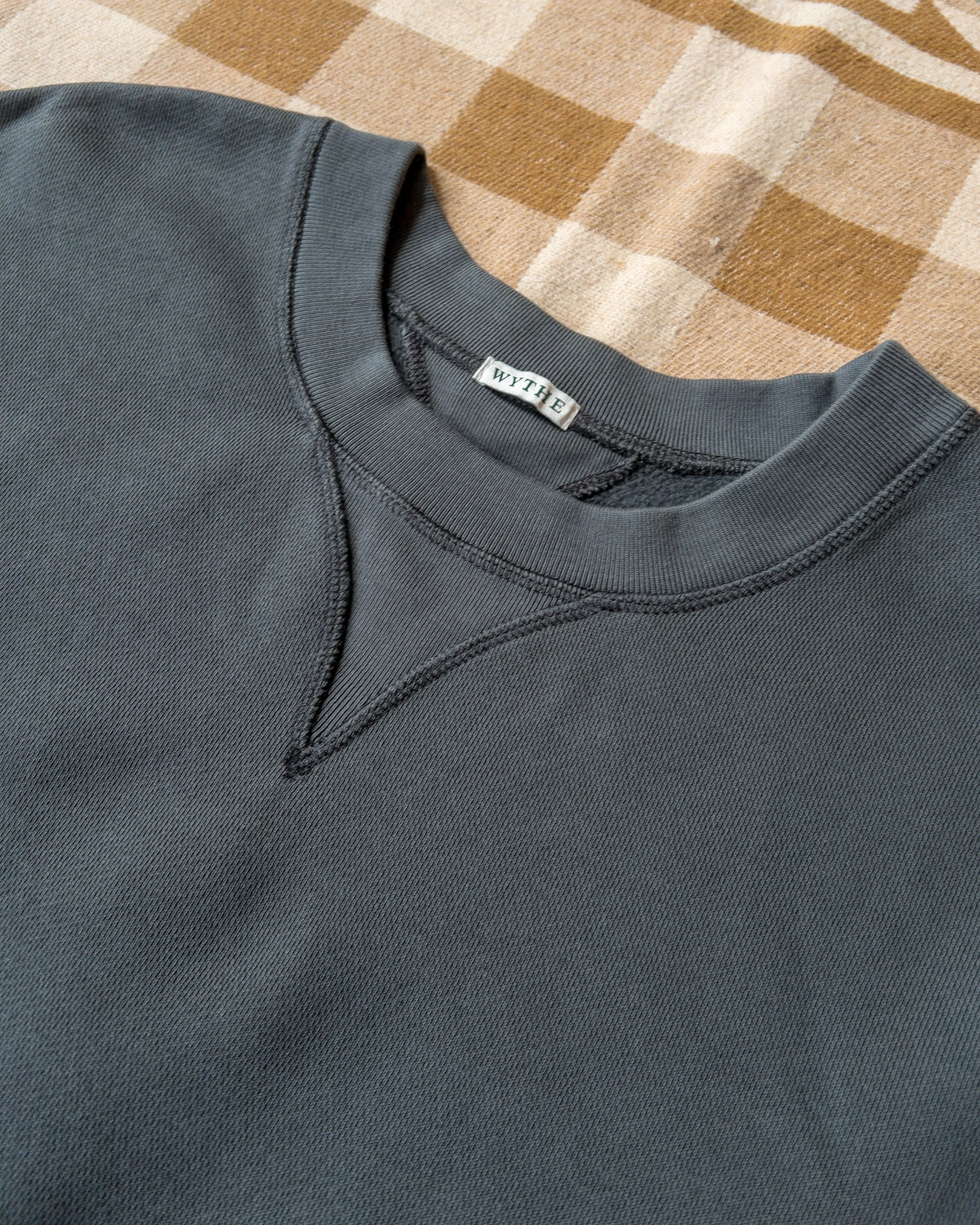 Crewneck Sweatshirt - Faded Black sold by Wythe NY product image thumbnail 2