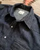Denim Pearlsnap Shirt - Rinsed Indigo sold by Wythe NY