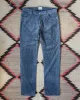 Donegal Corduroy Five Pocket Pants - Marine Blue sold by Wythe NY