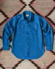 Moleskin Pearlsnap Shirt - Deep River sold by Wythe NY