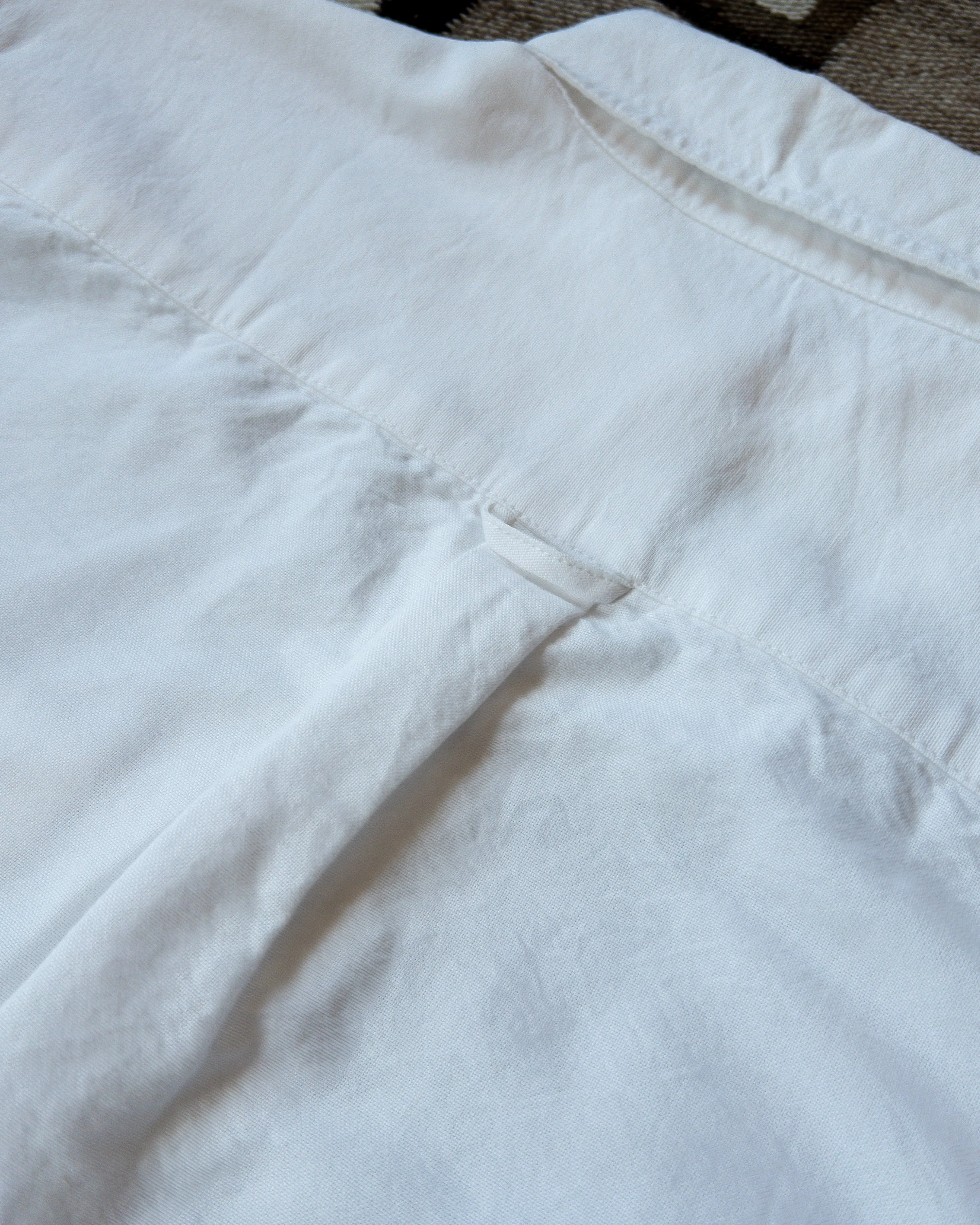 Oxford Cloth Button Down - Classic White sold by Wythe NY product image thumbnail 4