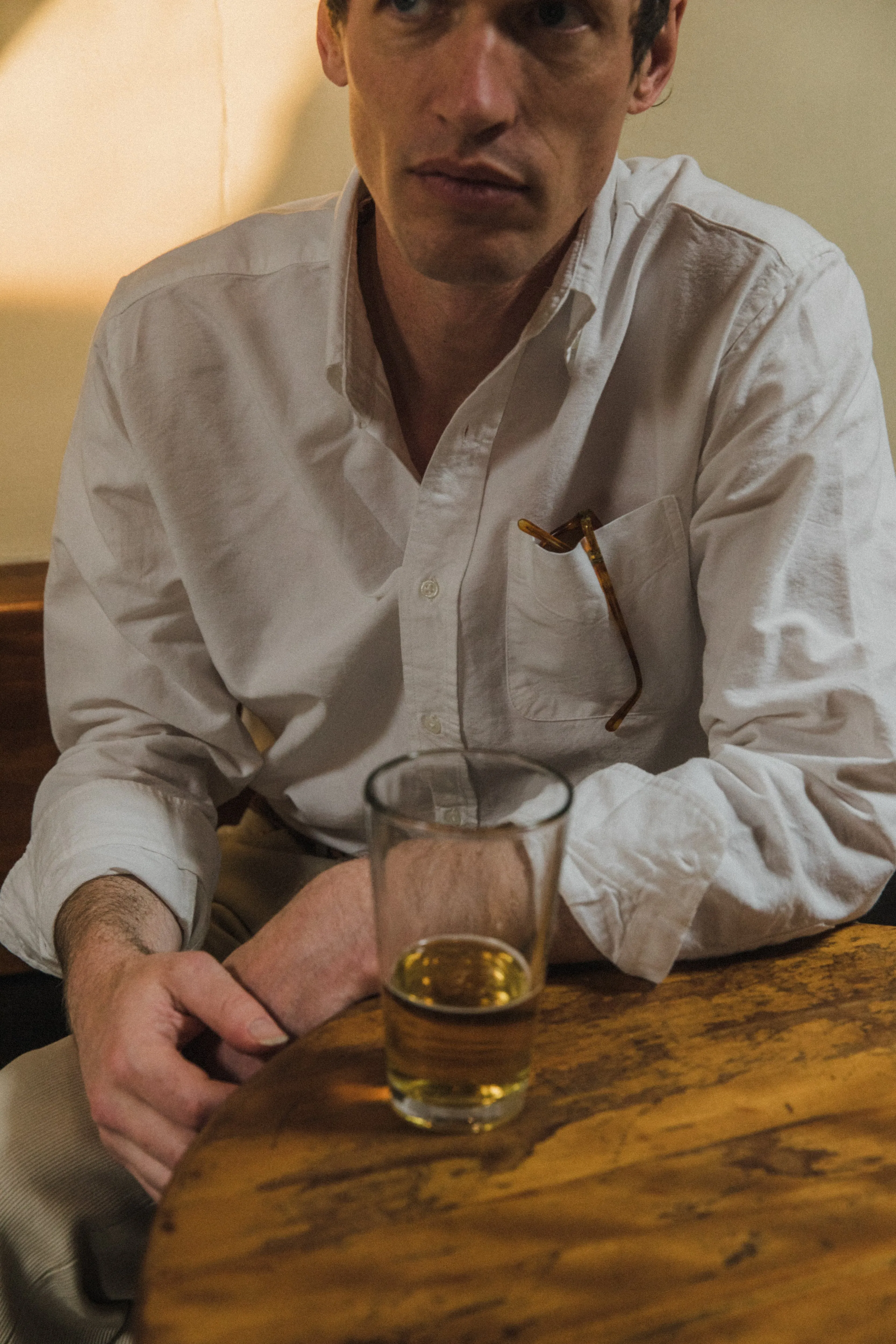 Oxford Cloth Button Down - Classic White sold by Wythe NY product image thumbnail 5