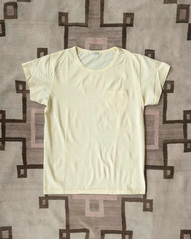 Tubular Pocket Tee Shirt - Lemonade sold by Wythe NY