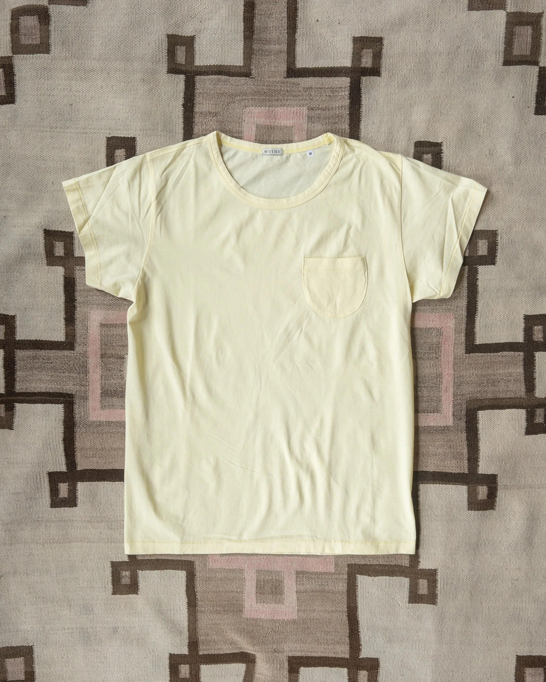 Tubular Pocket Tee Shirt - Lemonade sold by Wythe NY