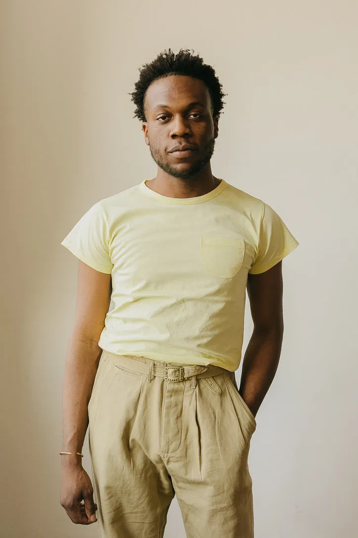 Tubular Pocket Tee Shirt - Lemonade sold by Wythe NY product image thumbnail 2