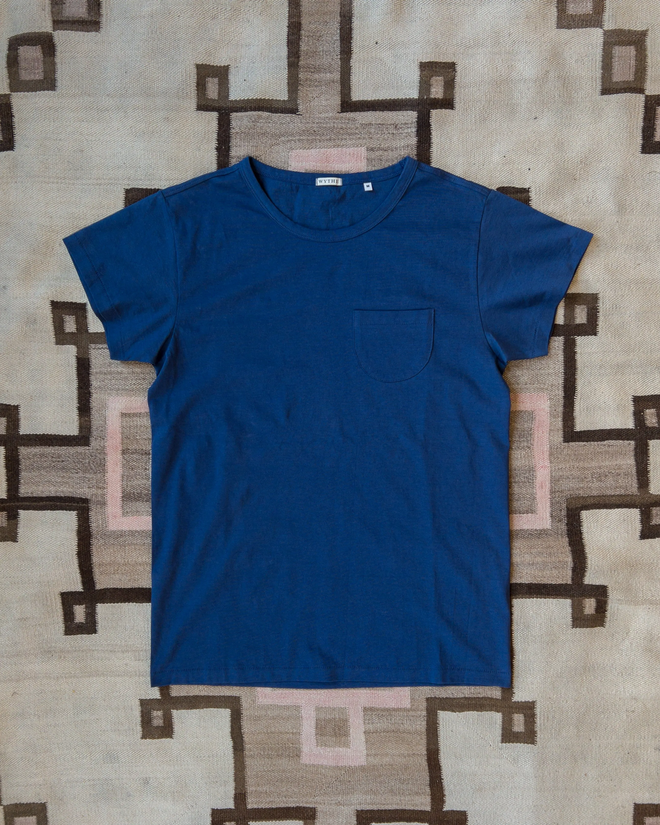 Tubular Pocket Tee Shirt - Deep Navy sold by Wythe NY