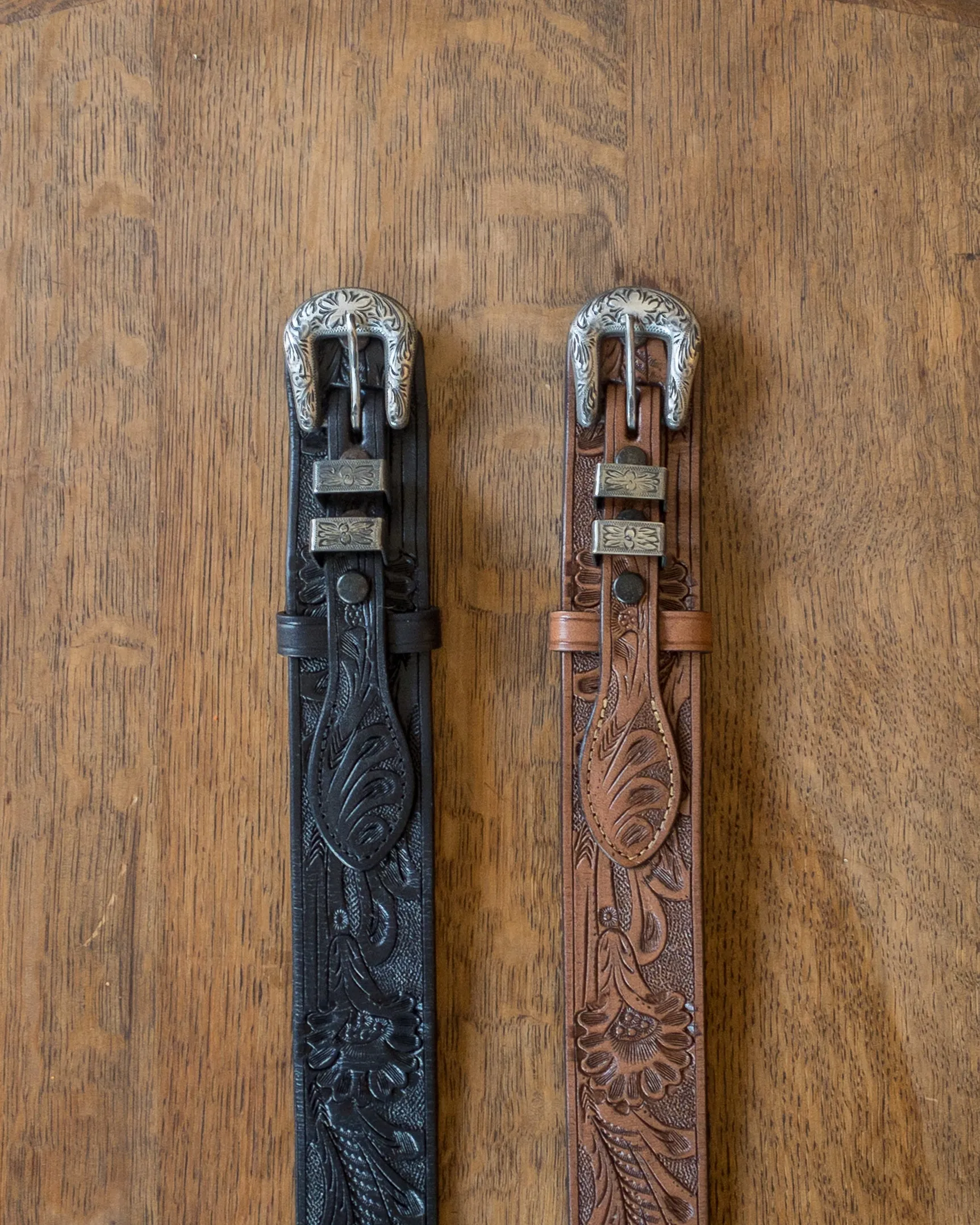Western Tooled Ranger Belt sold by Wythe NY