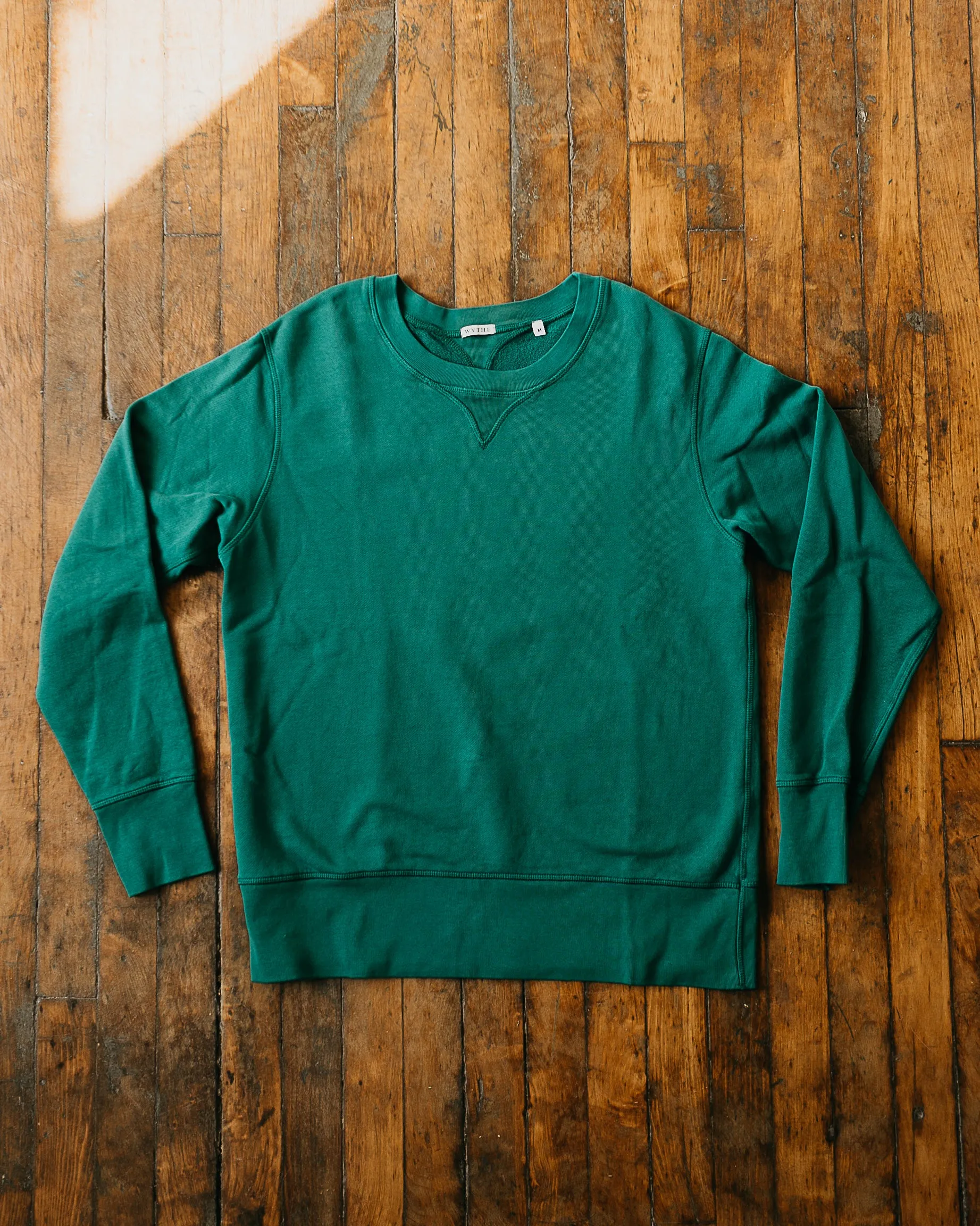 Crewneck Sweatshirt - Evergreen sold by Wythe NY