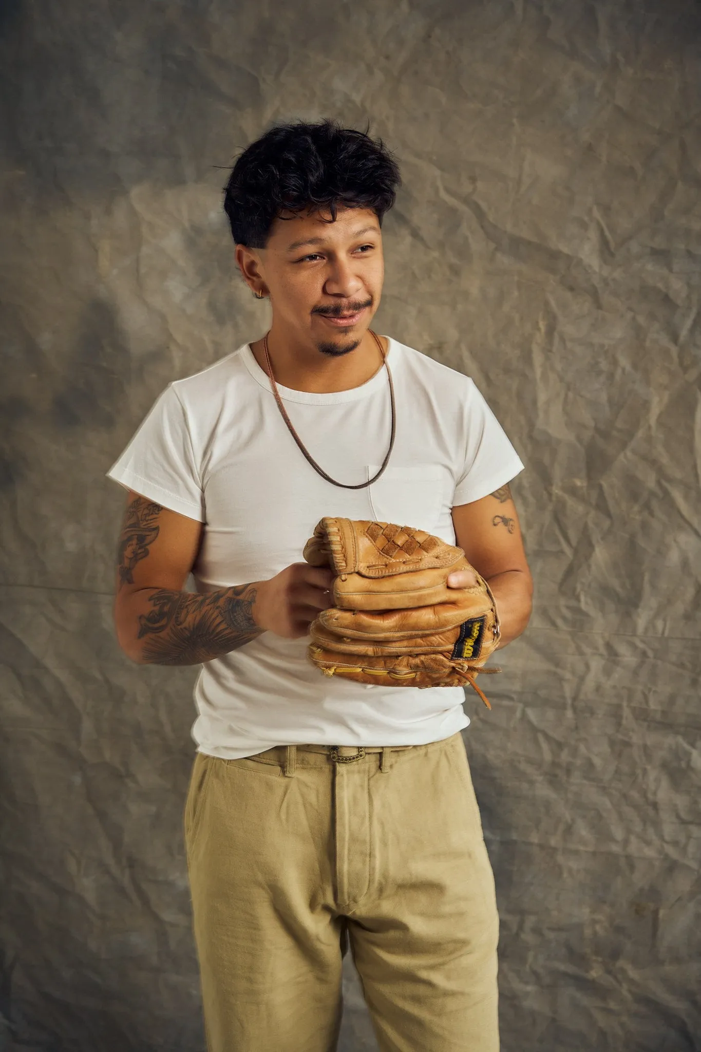 Tubular Pocket Tee Shirt - Natural sold by Wythe NY product image thumbnail 3