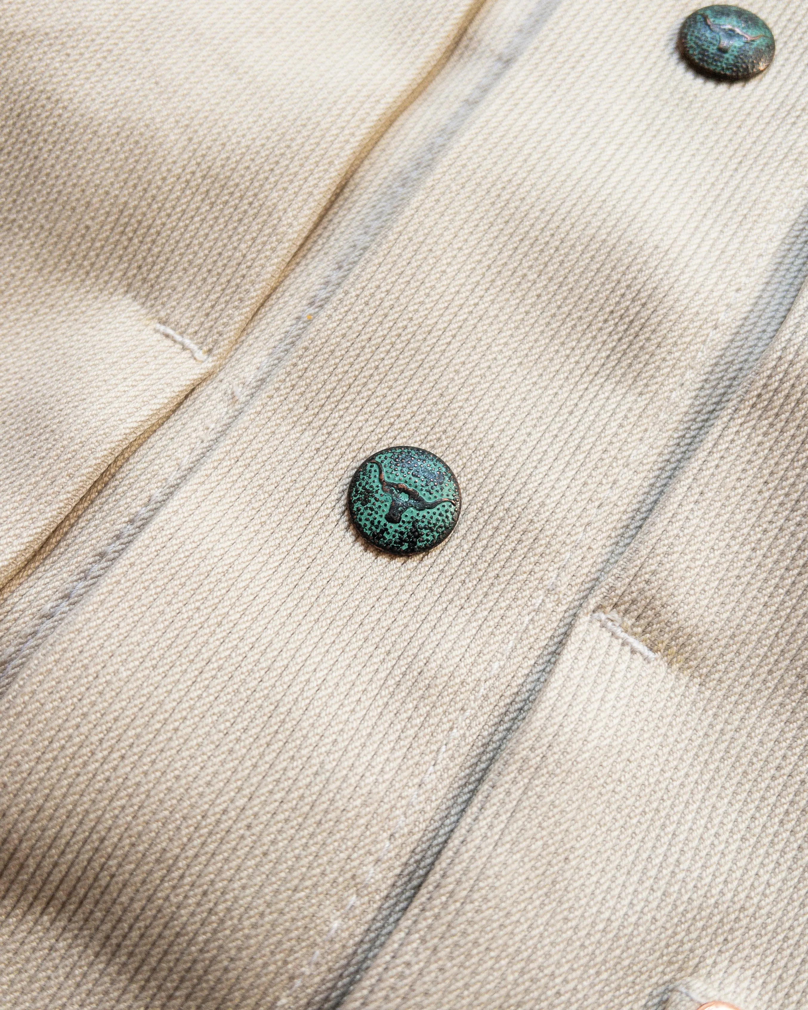 Embroidered Bedford Cord Ranch Jacket - Off White sold by Wythe NY product image thumbnail 4