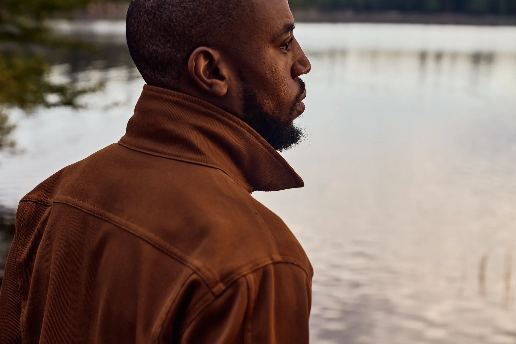 Bedford Cord Ranch Jacket - Bay Brown - USA sold by Wythe NY product image thumbnail 3