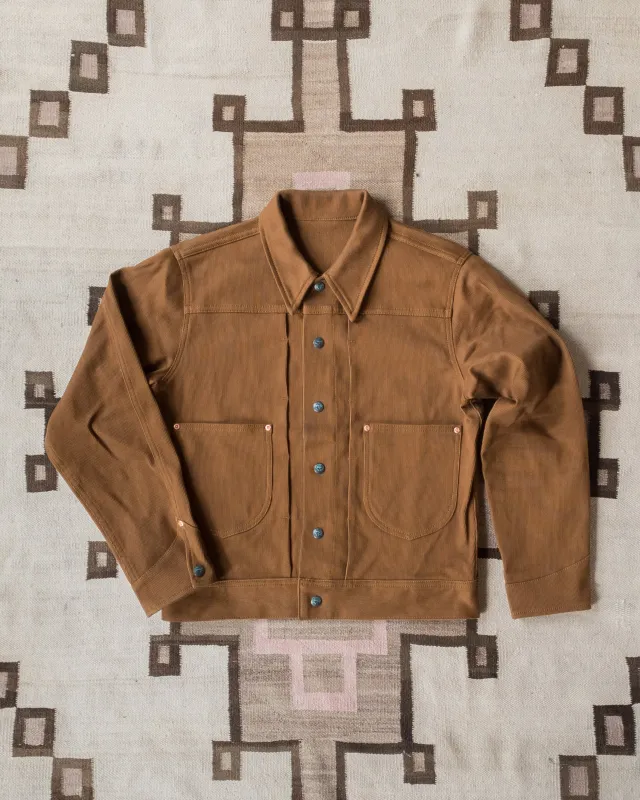 Bedford Cord Ranch Jacket - Bay Brown - USA sold by Wythe NY