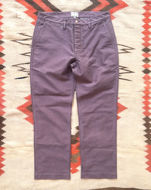 Deck Pants - Dusty Purple sold by Wythe NY