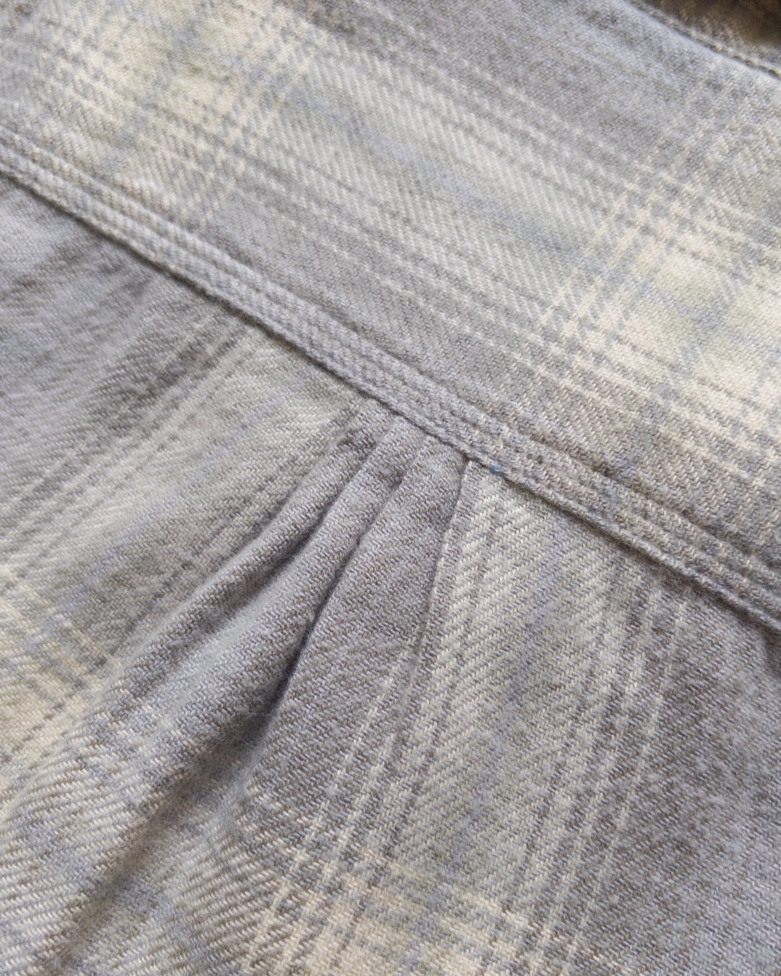 Washed Flannel Workshirt - Late Frost sold by Wythe NY product image thumbnail 5