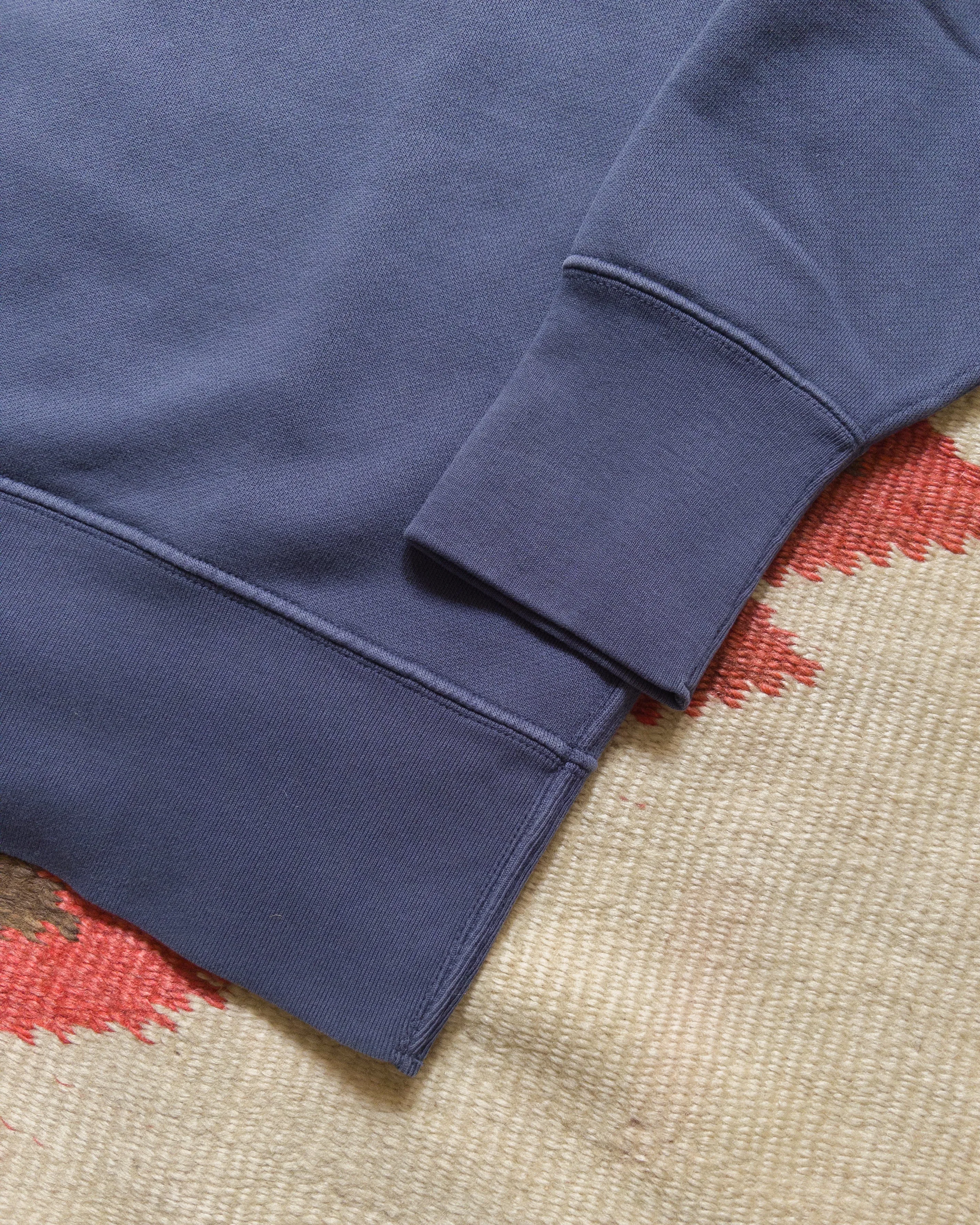 Peace Crewneck Sweatshirt - Faded Navy sold by Wythe NY product image thumbnail 3