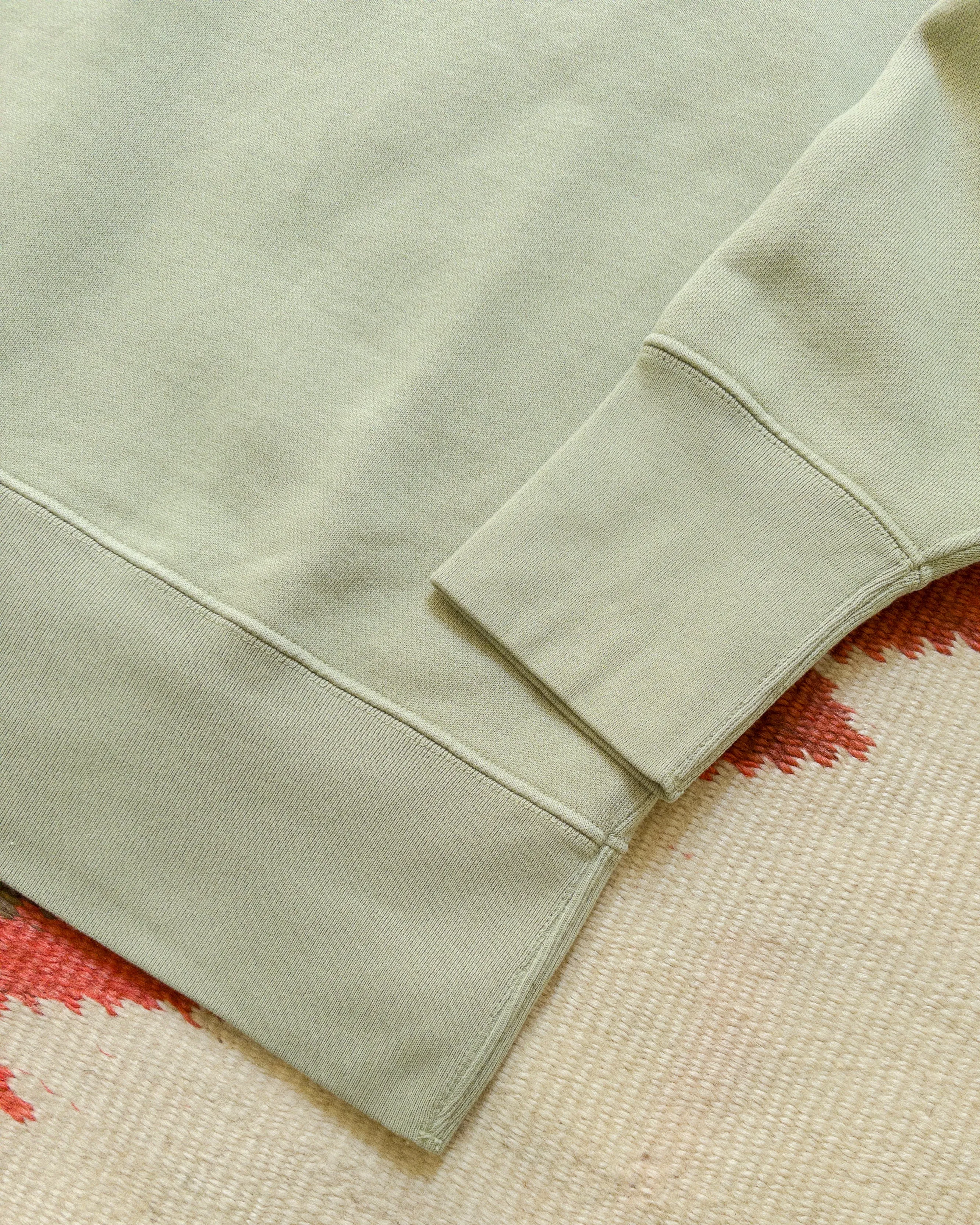 Armadillo Crewneck Sweatshirt - Faded Olive sold by Wythe NY product image thumbnail 3