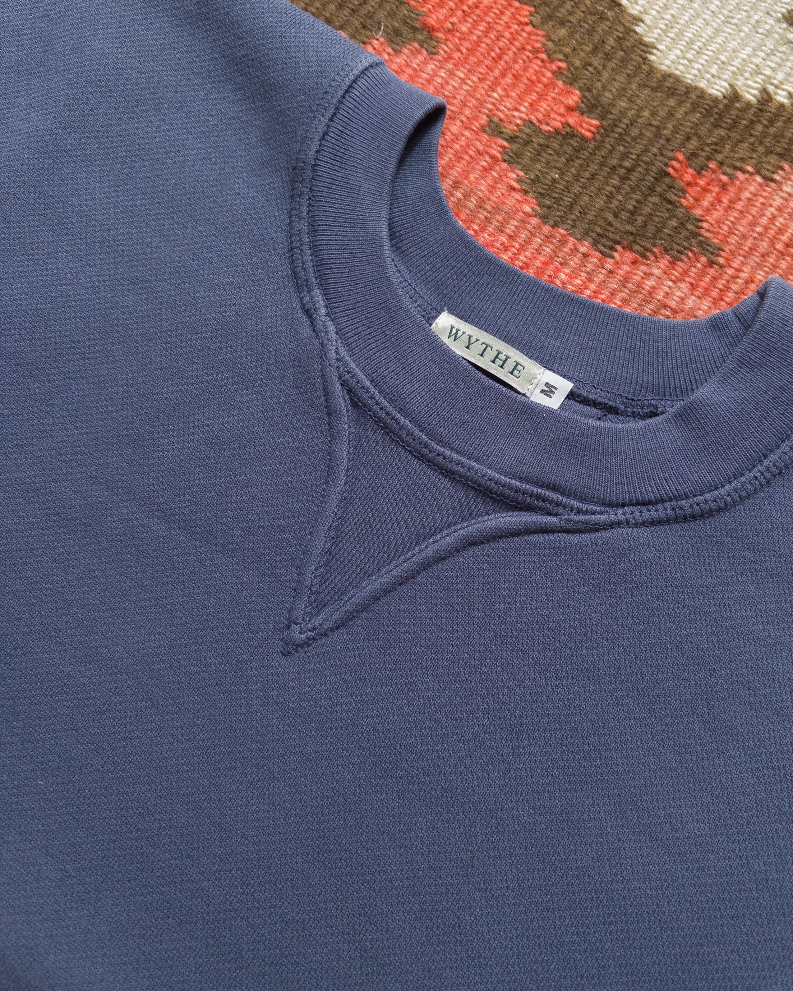 Crewneck Sweatshirt - Faded Navy sold by Wythe NY product image thumbnail 2
