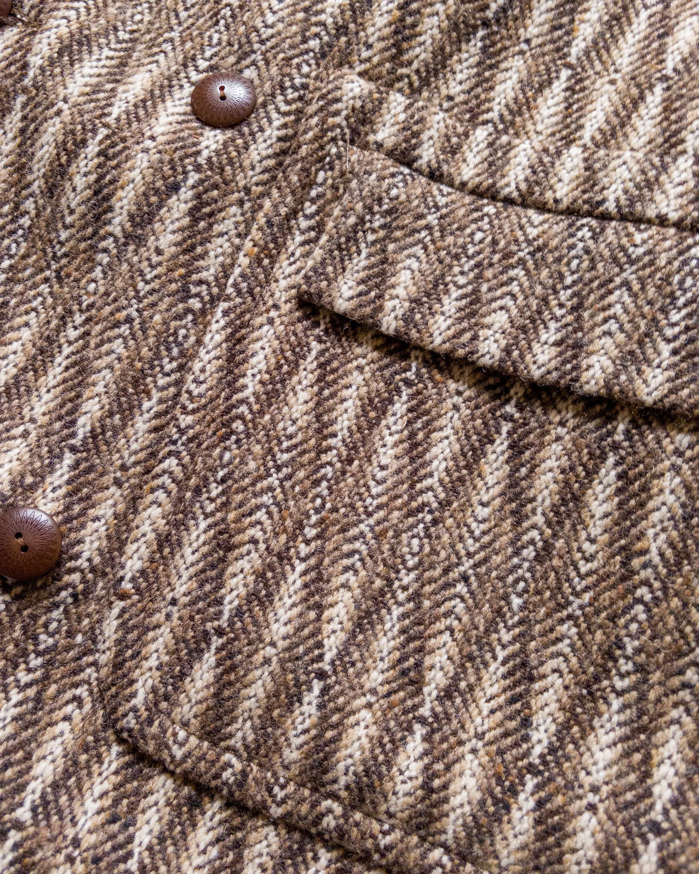 Polo Coat - Diamond Ombre Tweed sold by Wythe NY product image thumbnail 3