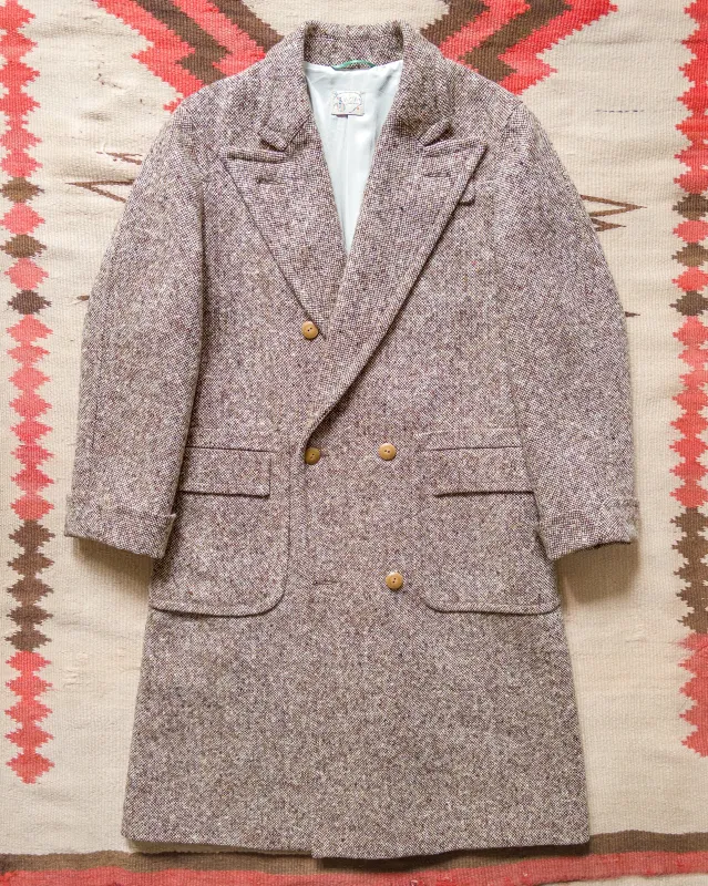 Polo Coat - Malted Barley Slub Donegal sold by Wythe NY