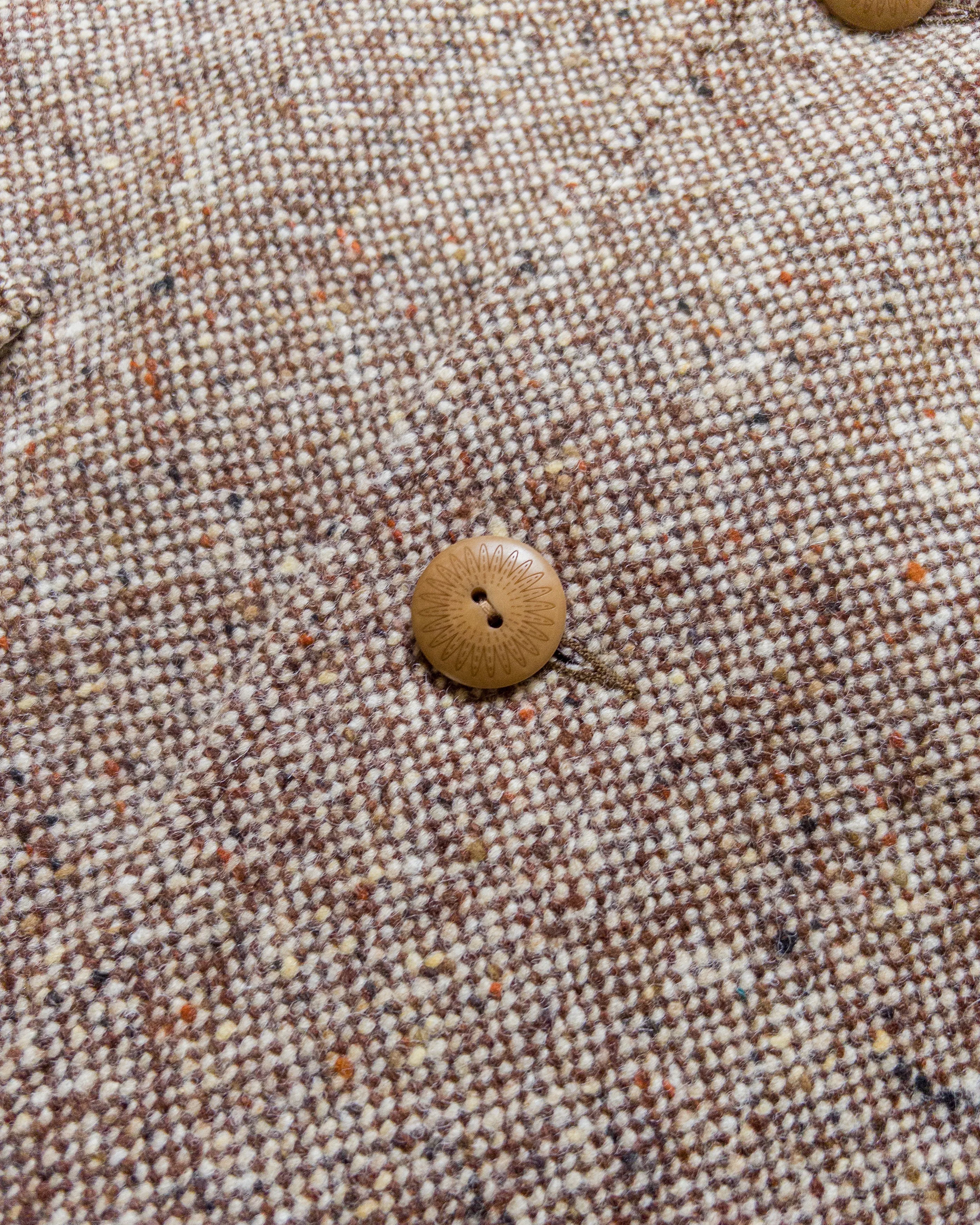 Western Topcoat - Malted Barley Slub Donegal sold by Wythe NY product image thumbnail 2