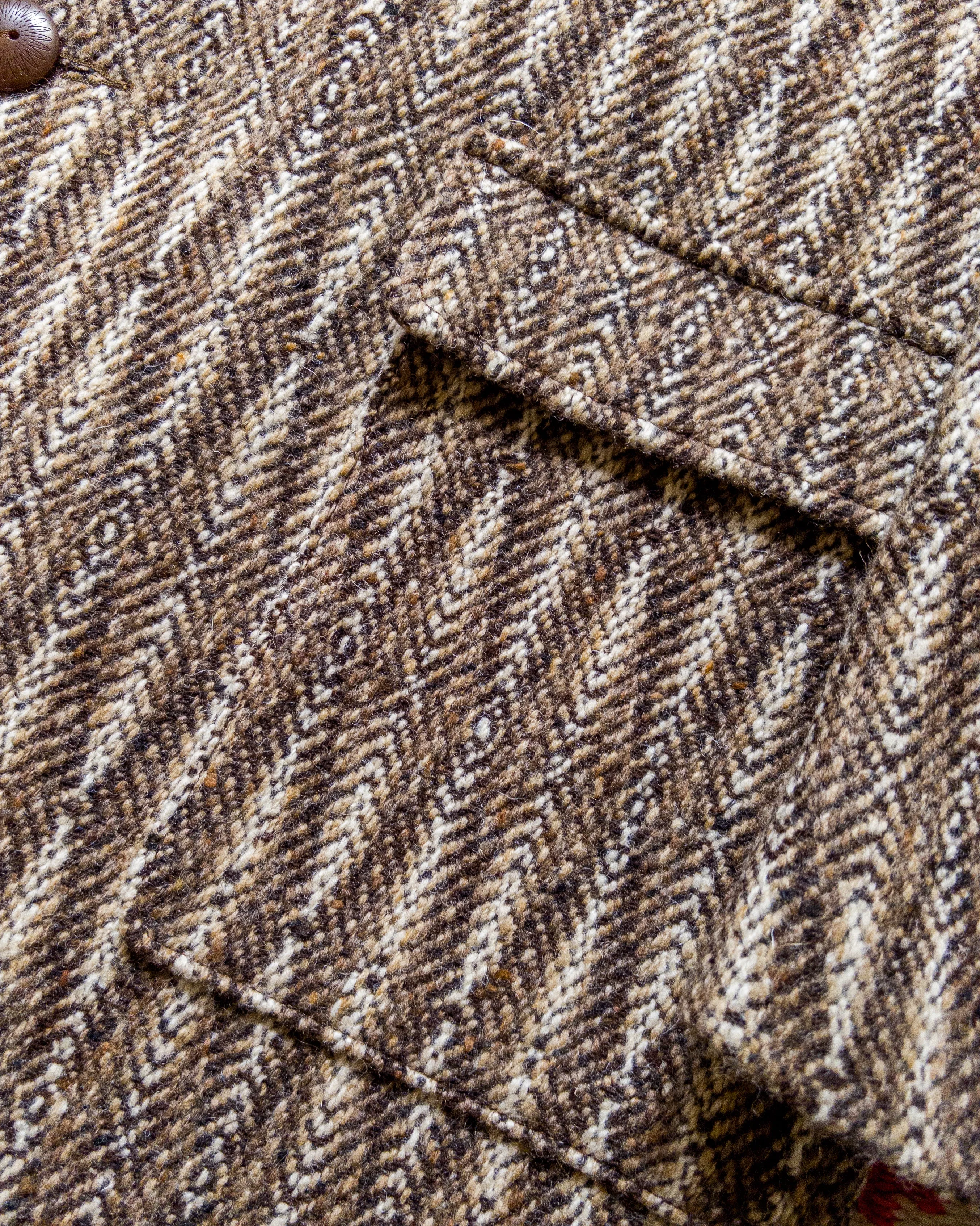 Western Topcoat - Diamond Ombre Tweed sold by Wythe NY product image thumbnail 3