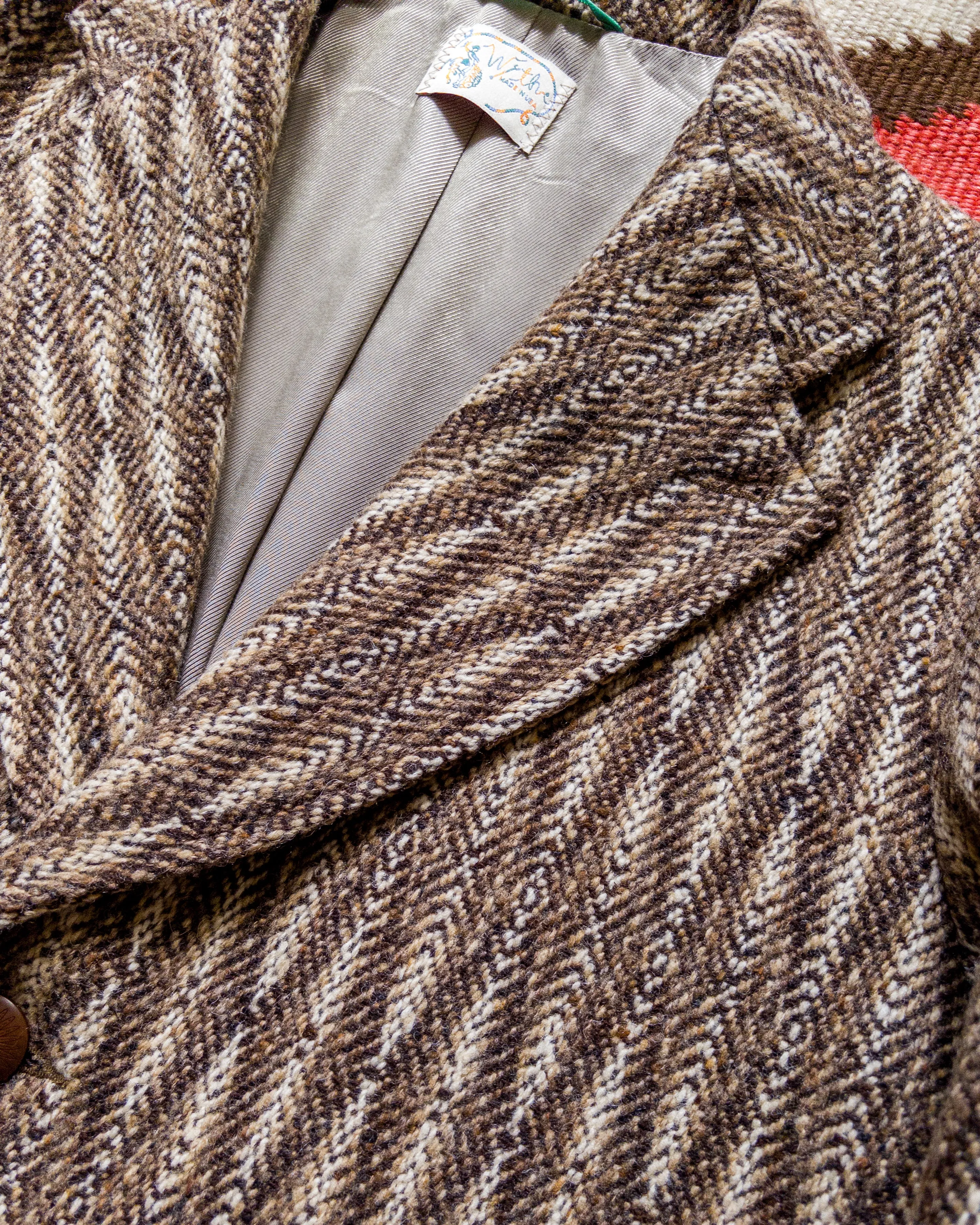 Western Topcoat - Diamond Ombre Tweed sold by Wythe NY product image thumbnail 4