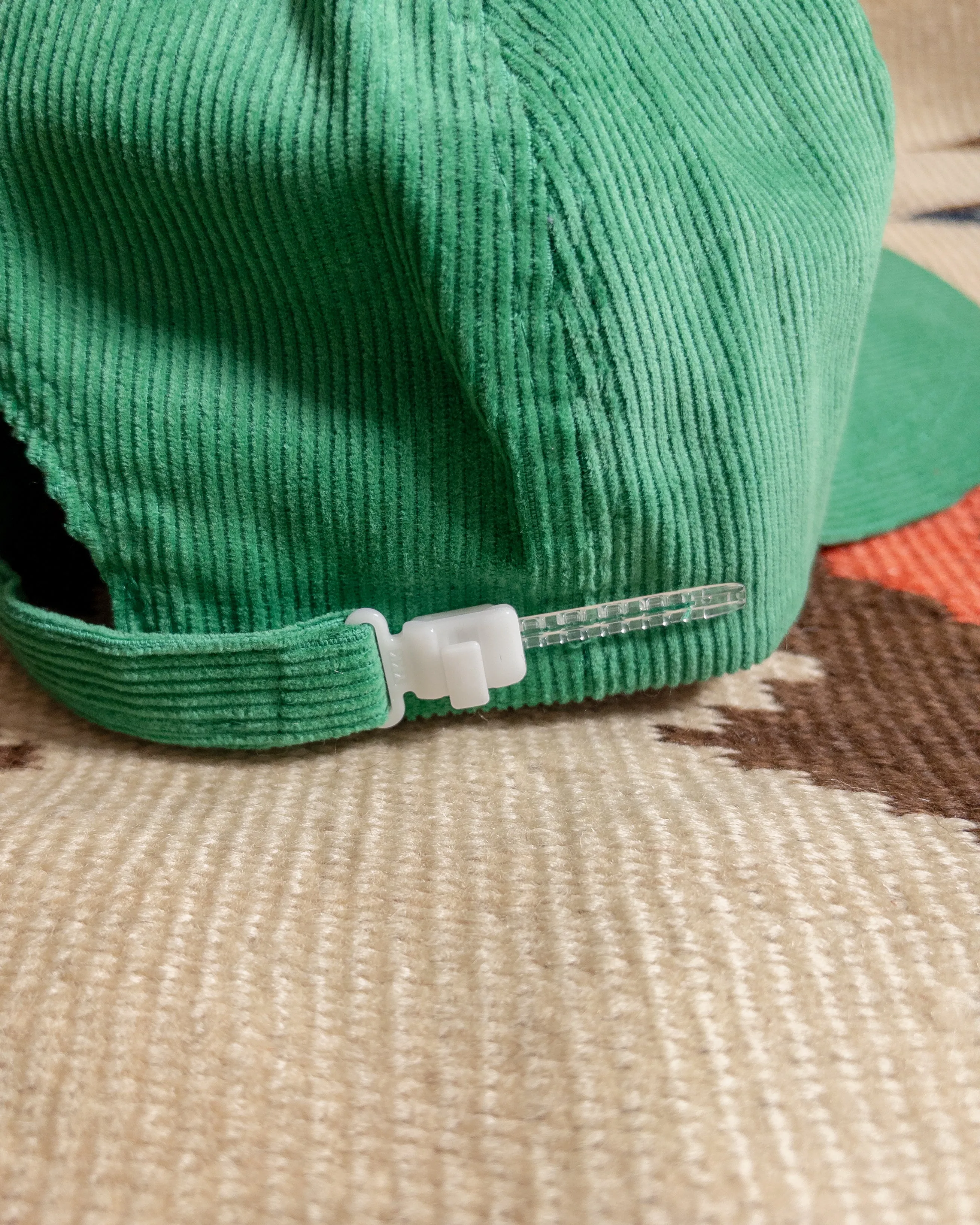 Corduroy Corncob Hat - Green sold by Wythe NY product image thumbnail 3