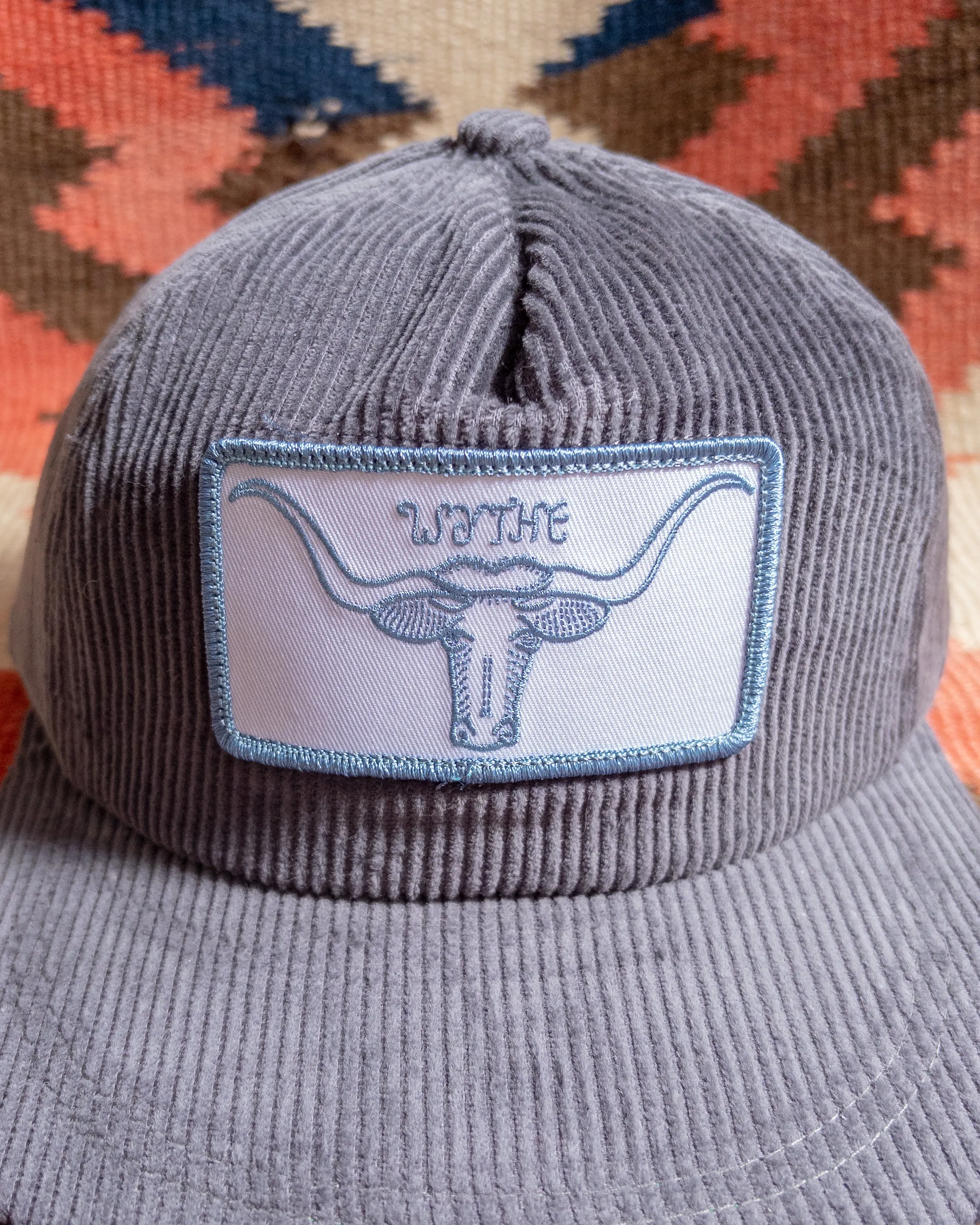 Corduroy Steerhead Hat - Faded Black sold by Wythe NY product image thumbnail 2