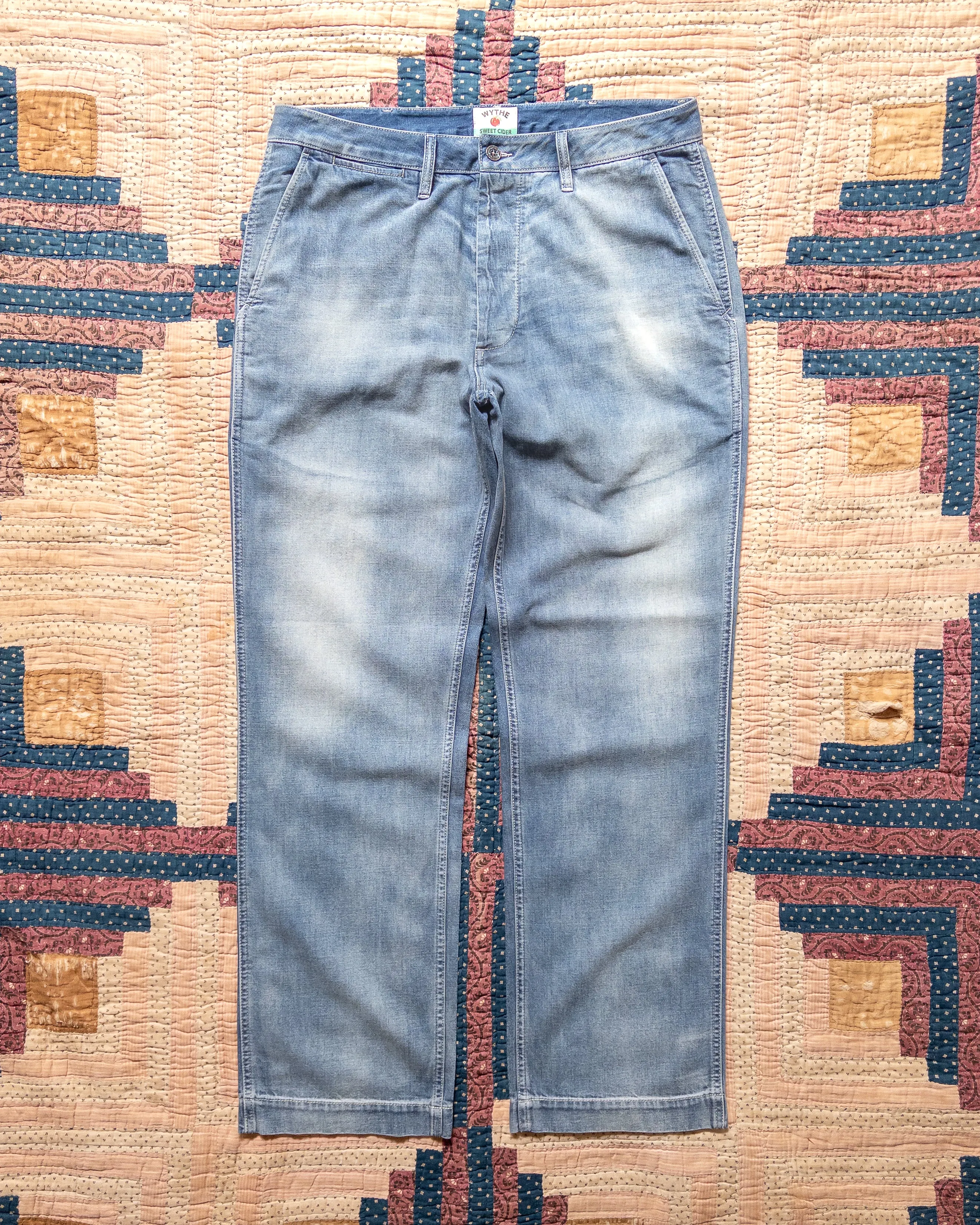 Denim Chino - Washed Indigo sold by Wythe NY