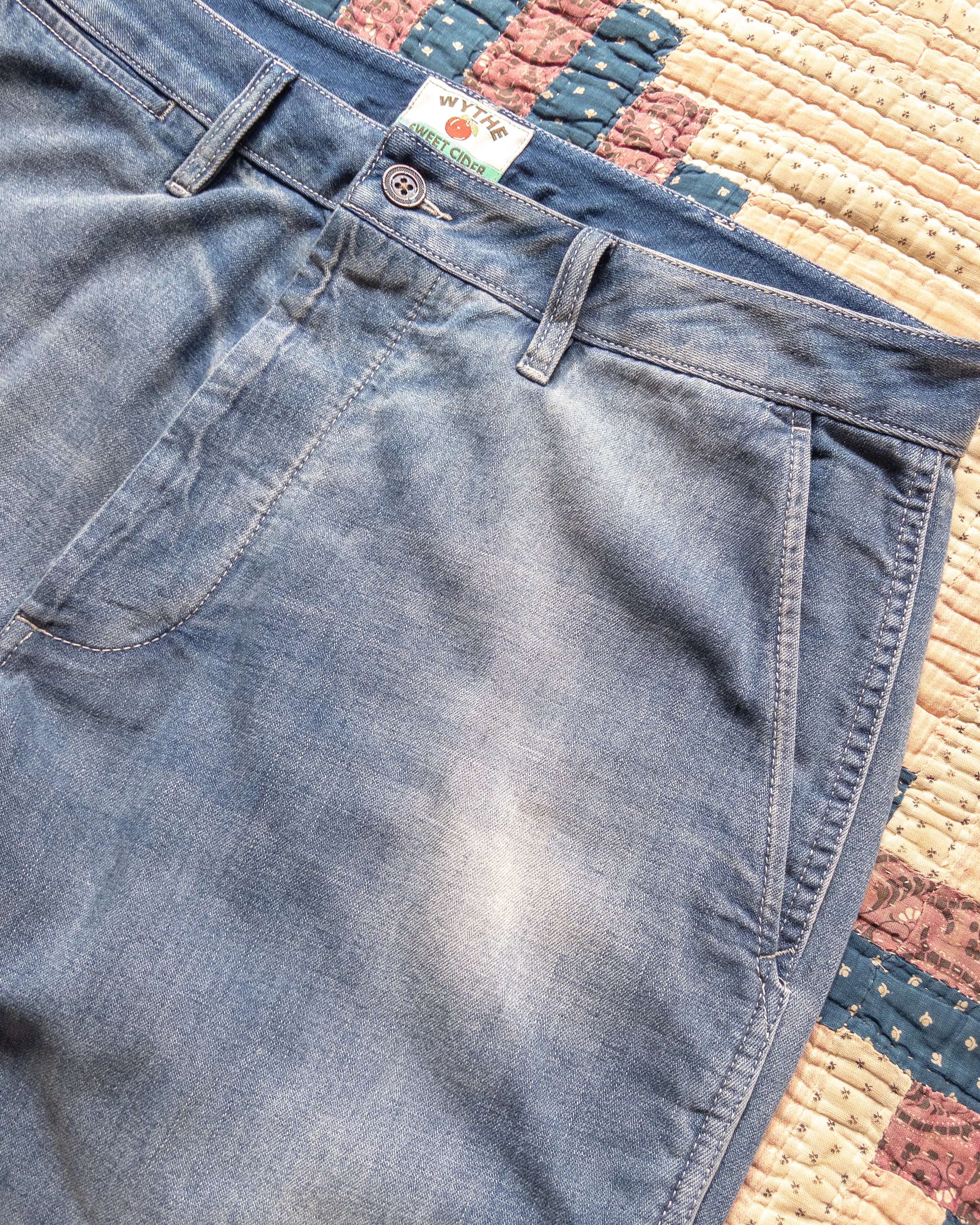 Denim Chino - Washed Indigo sold by Wythe NY product image thumbnail 2