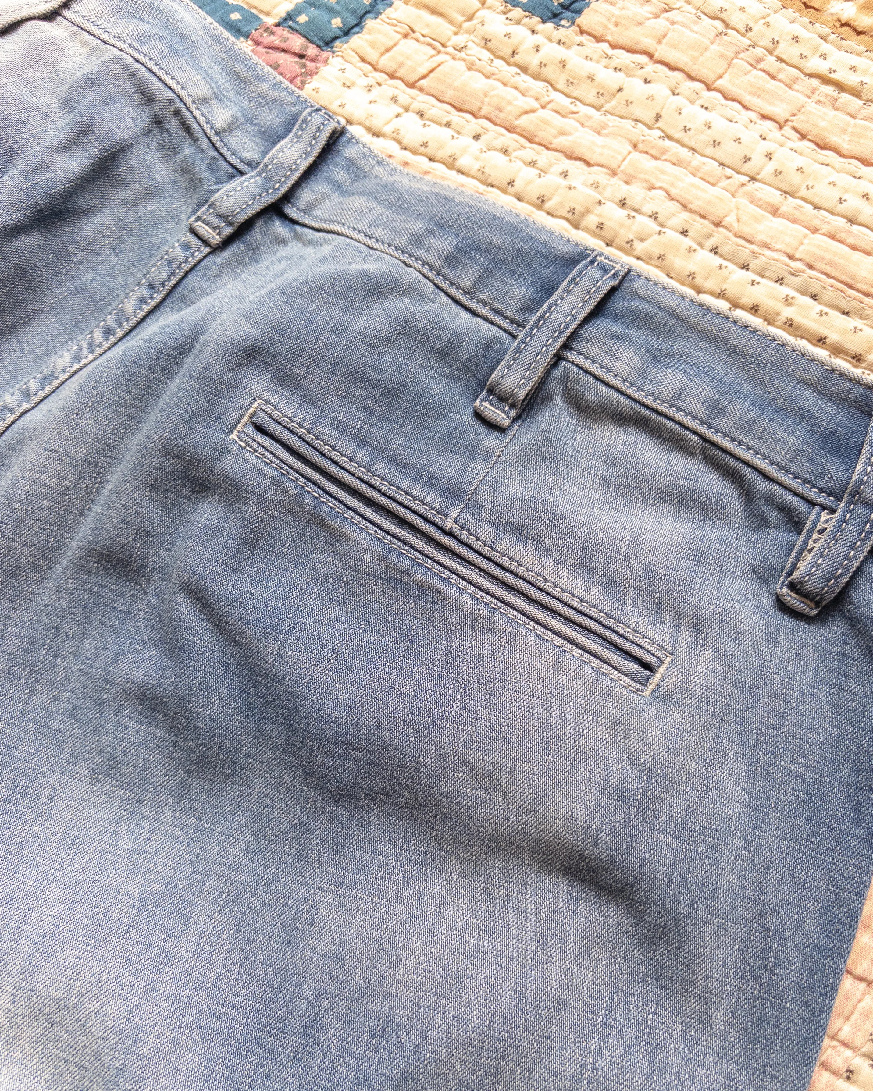 Denim Chino - Washed Indigo sold by Wythe NY product image thumbnail 4