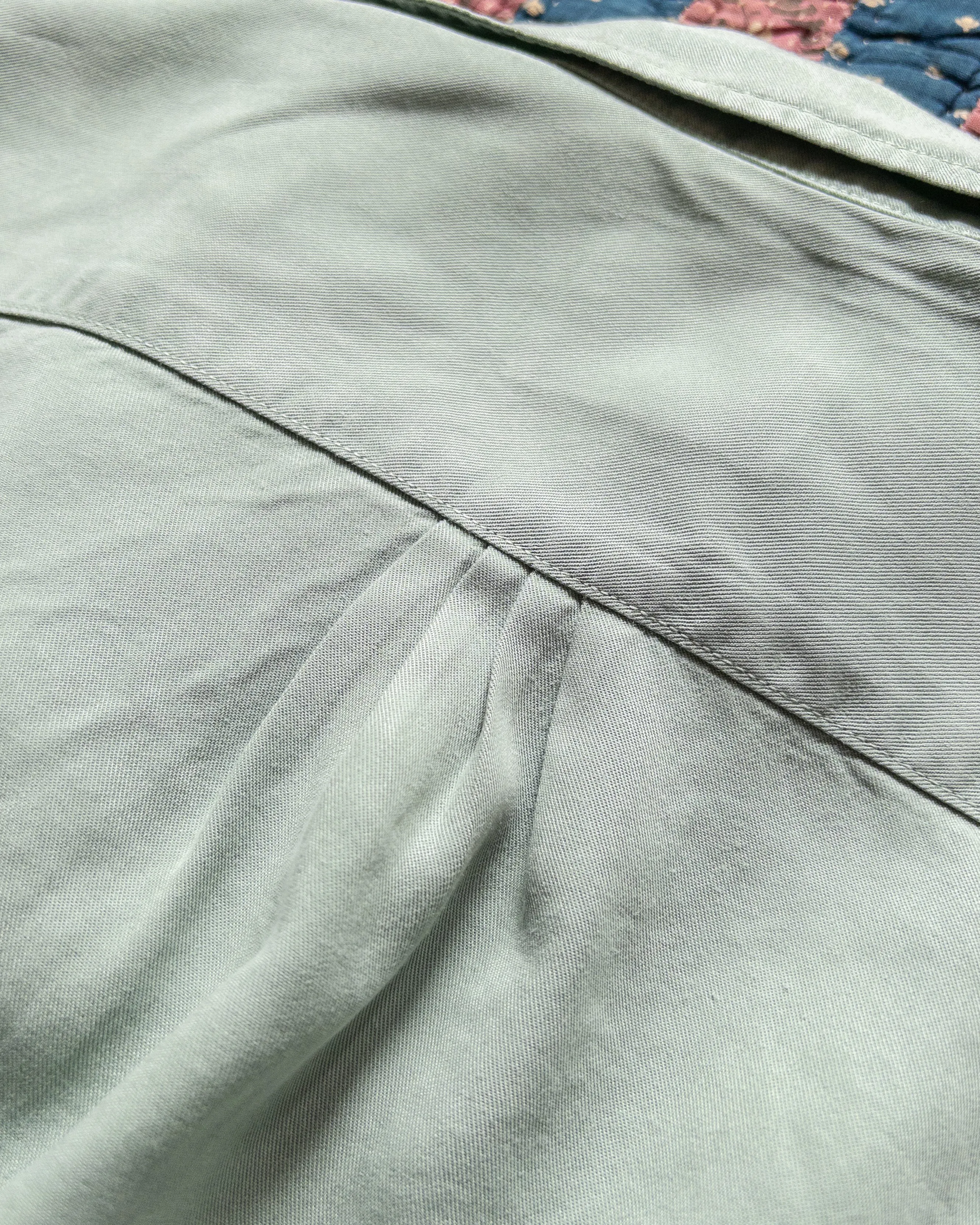 Tencel Gabardine Patio Shirt - Sage sold by Wythe NY product image thumbnail 5