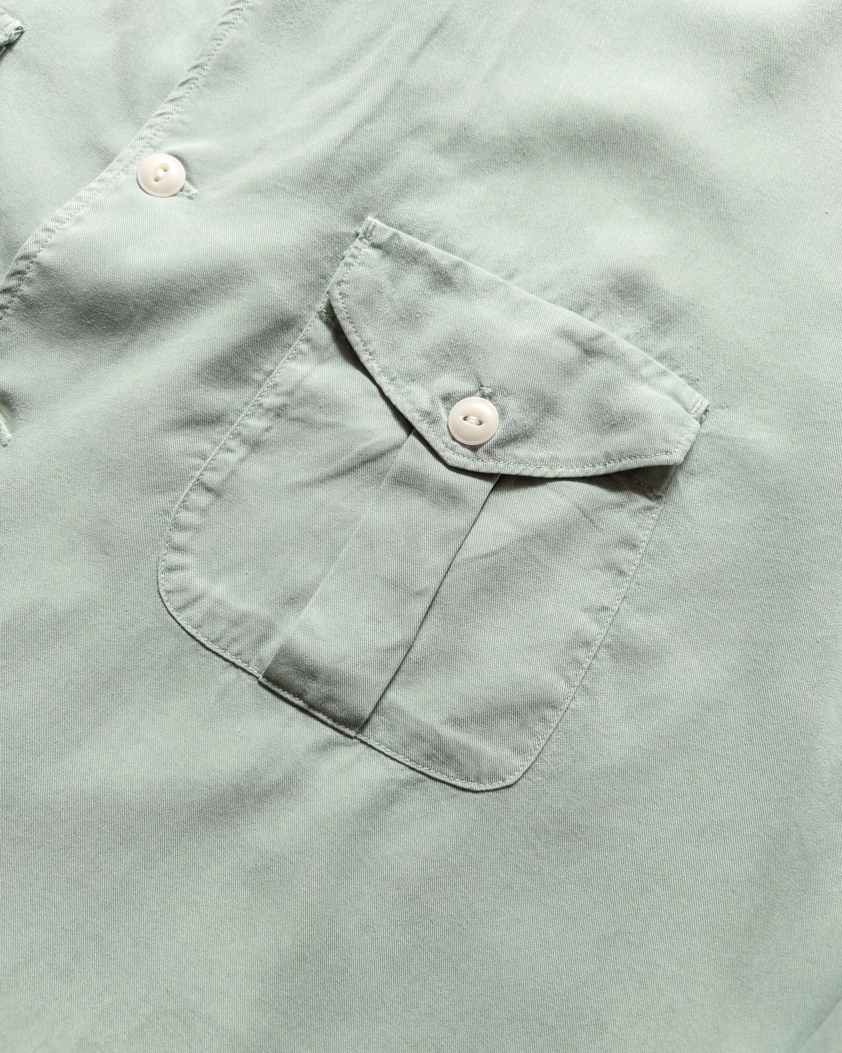 Tencel Gabardine Patio Shirt - Sage sold by Wythe NY product image thumbnail 2