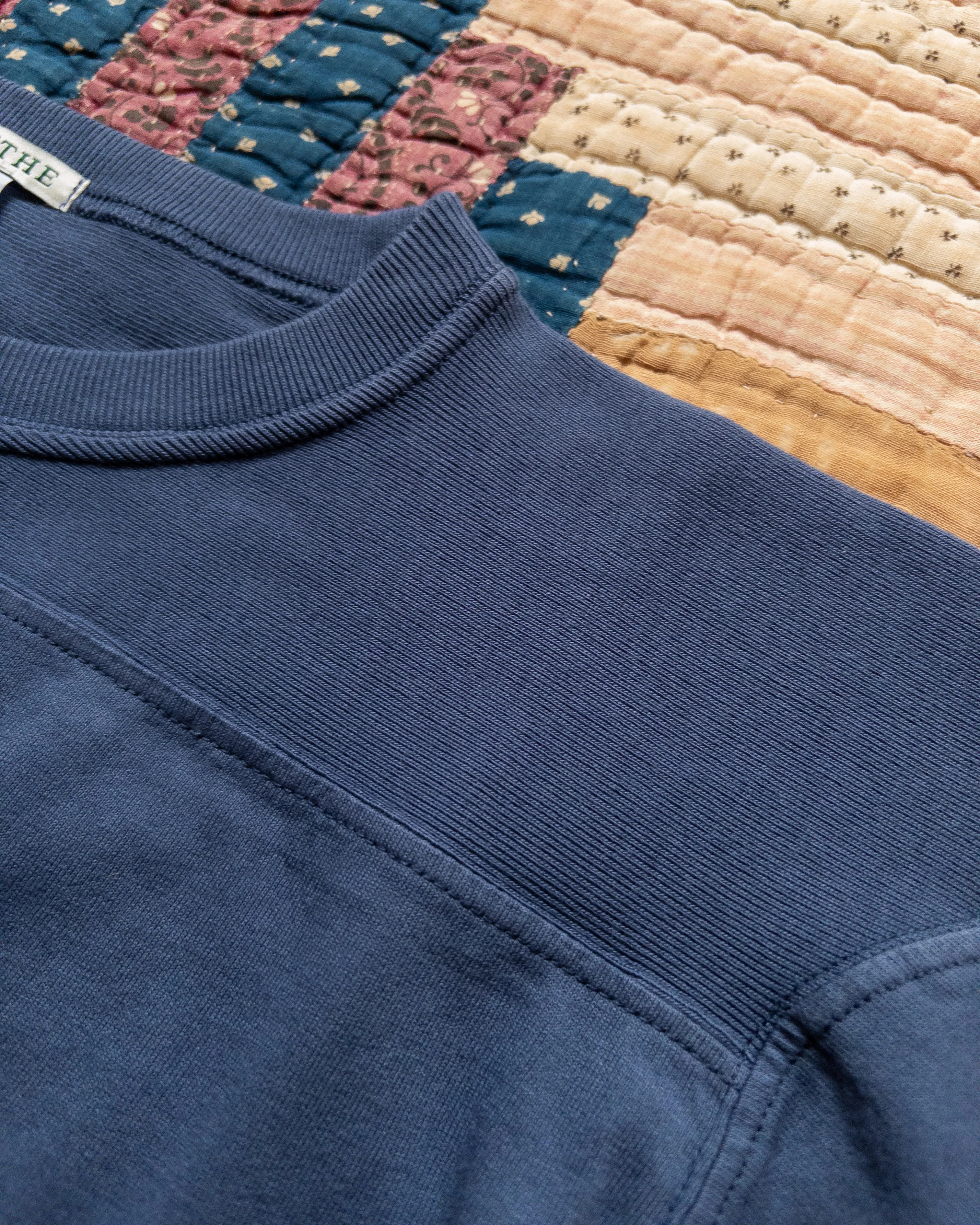 Football T-Shirt - Faded Navy sold by Wythe NY product image thumbnail 3