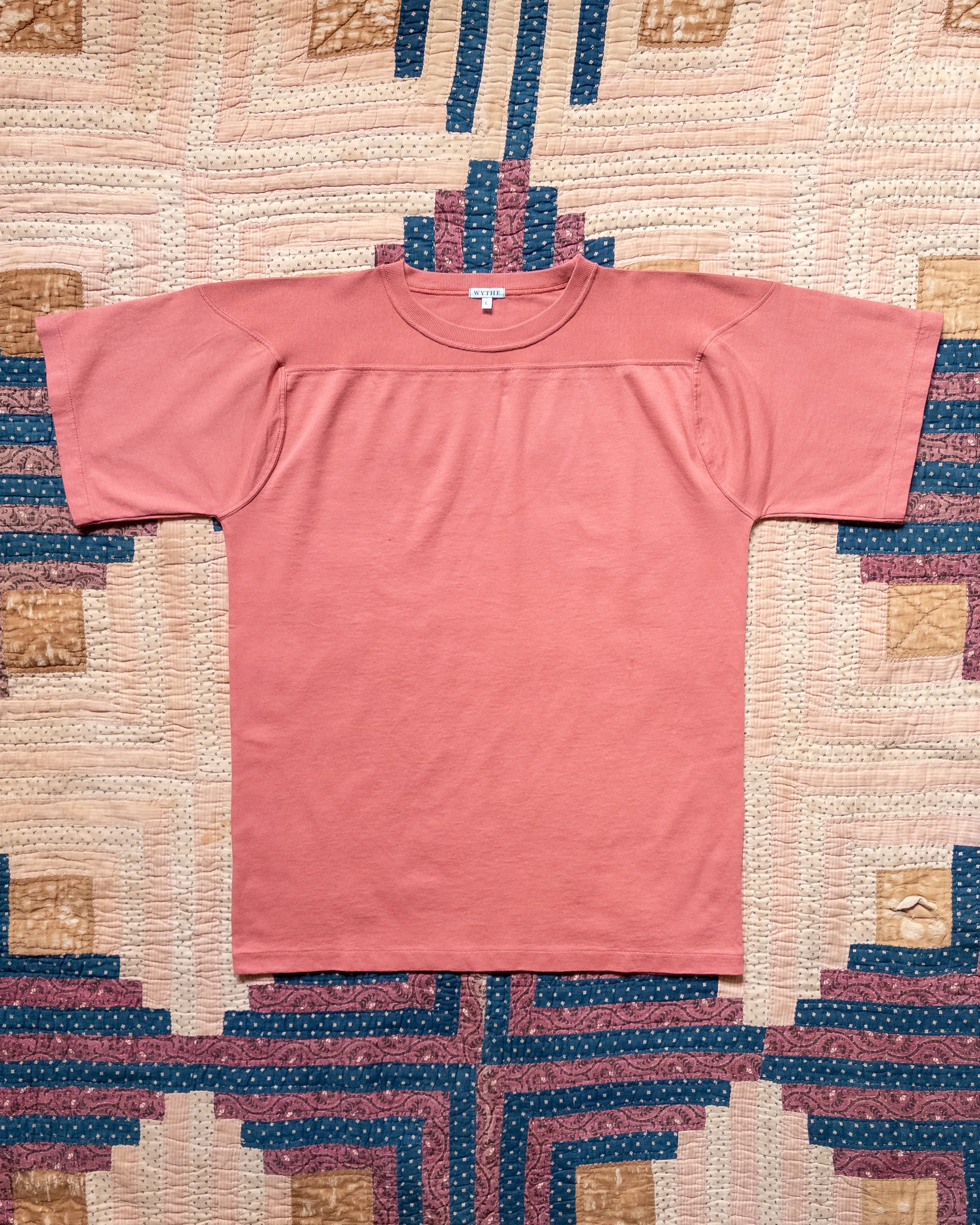 Football T-Shirt - Poppy Red sold by Wythe NY