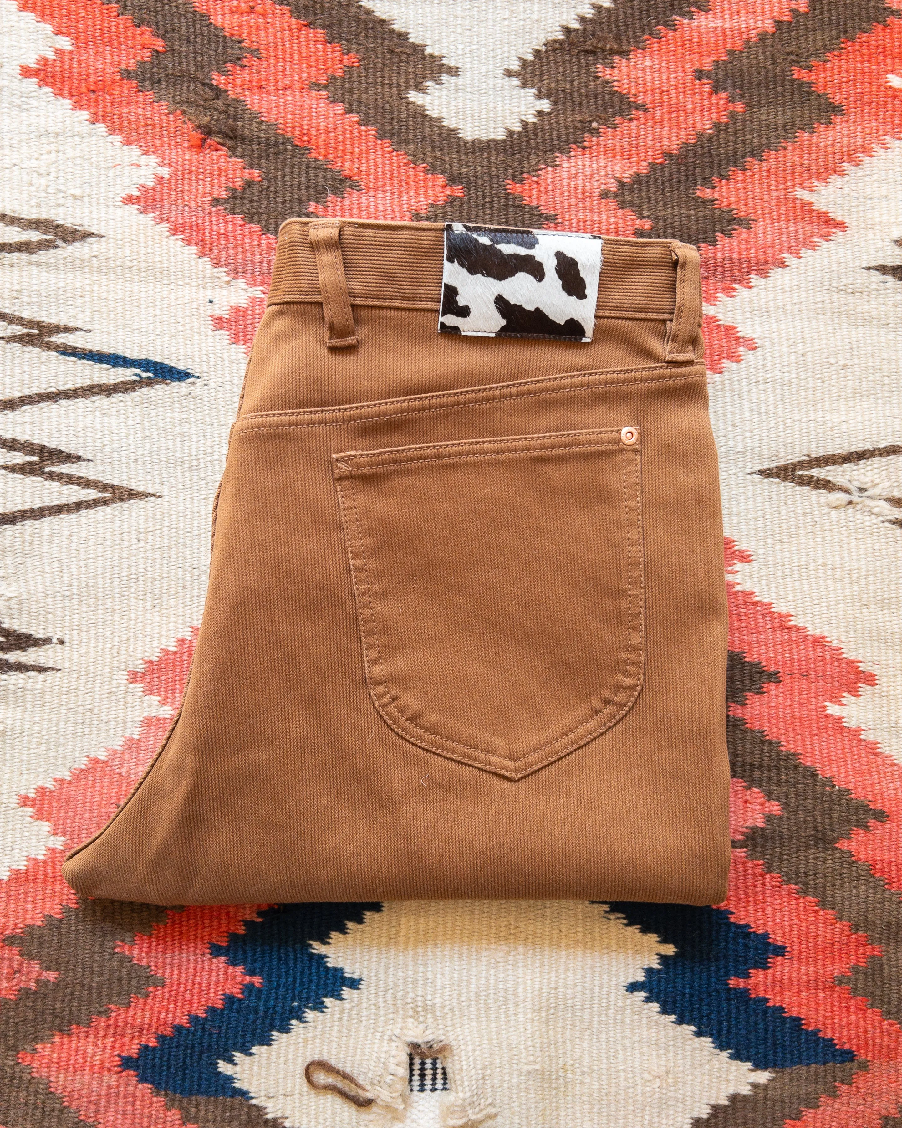 Bedford Cord Five Pocket Pants - Bay Brown sold by Wythe NY product image thumbnail 2