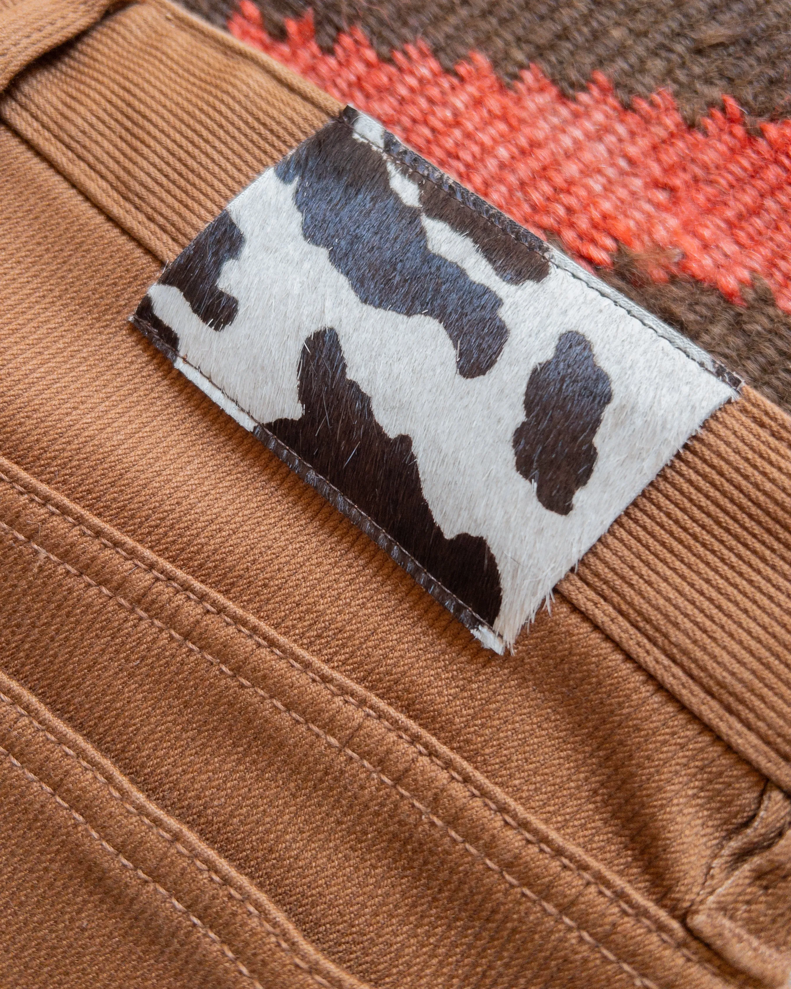 Bedford Cord Five Pocket Pants - Bay Brown sold by Wythe NY product image thumbnail 5